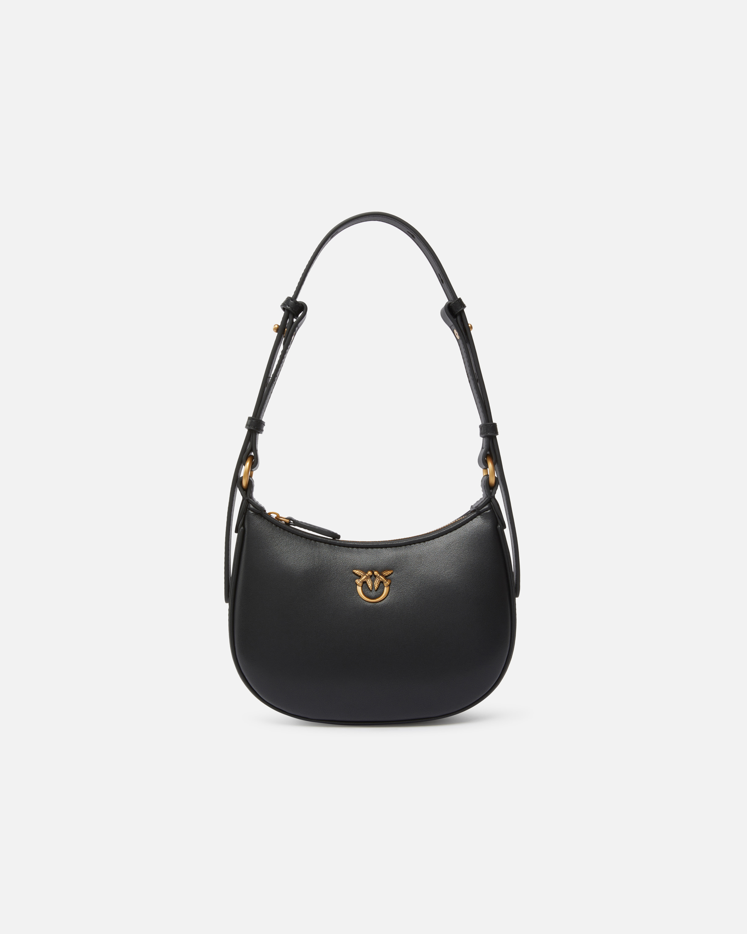 Shoulder bag baby half moon Noir Pinko Women Place des Tendances