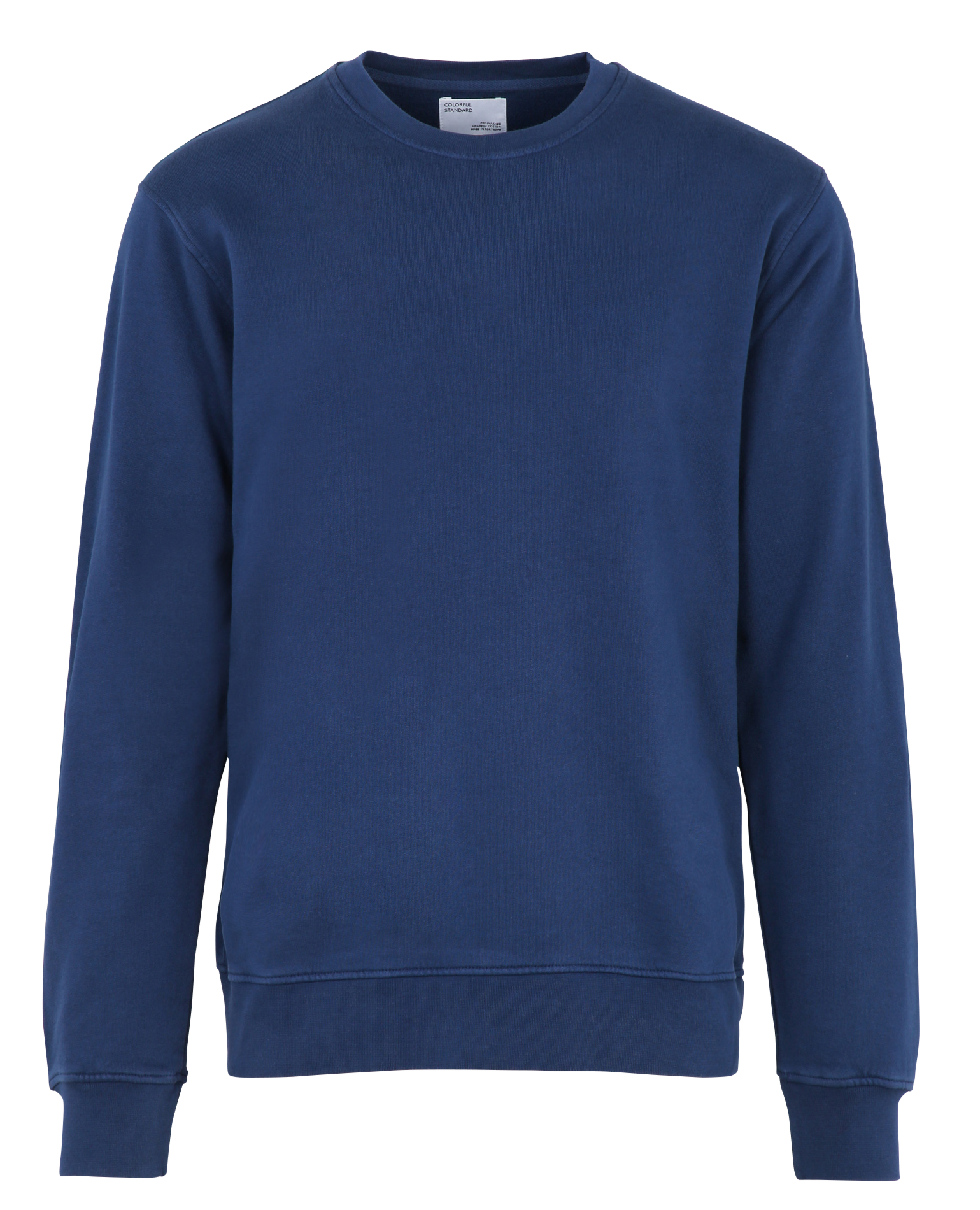 Rundhals-Sweatshirt aus Bio-Baumwolle, Regular Fit COLORFUL STANDARD Blau