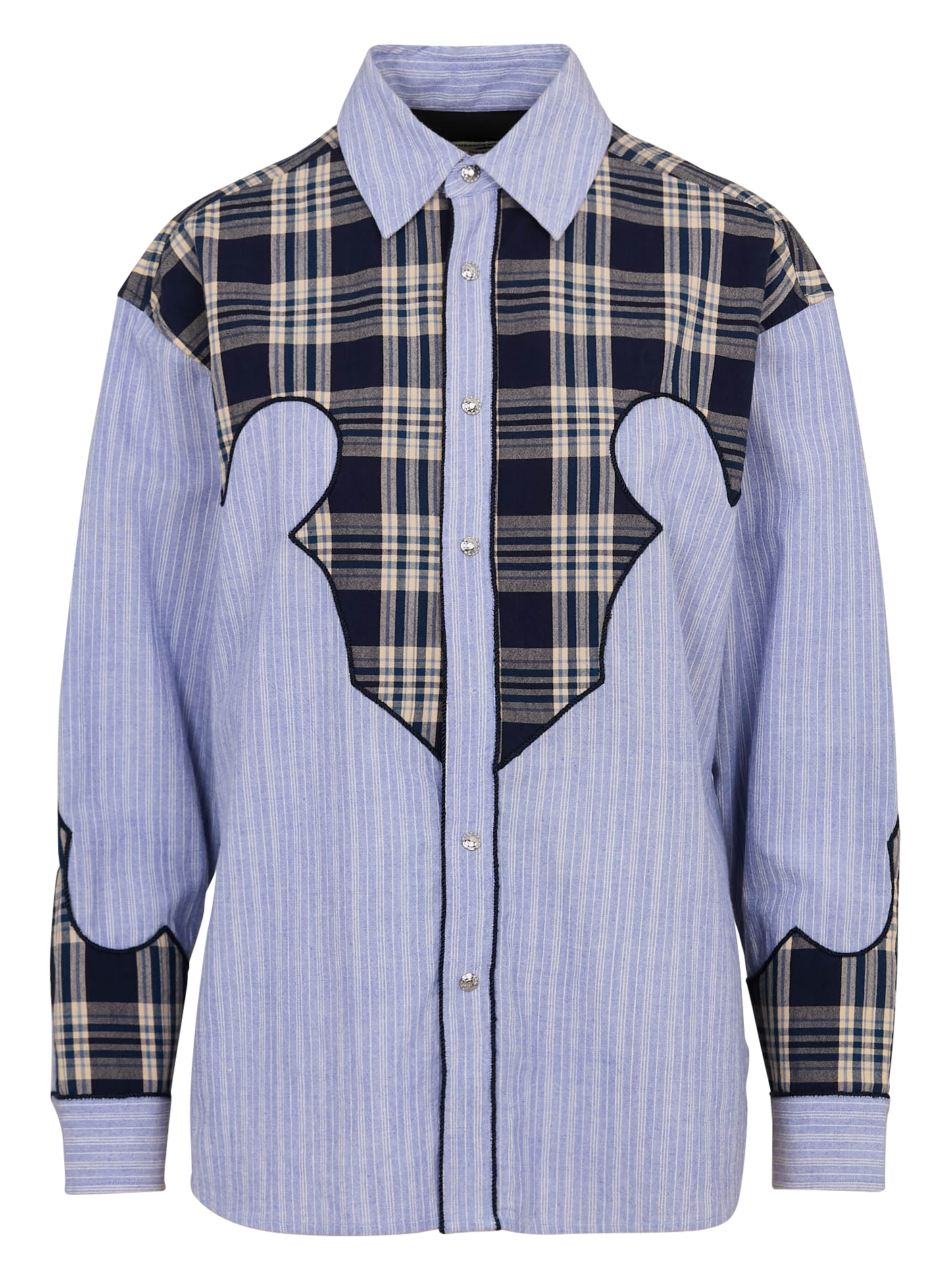 Capri - Einfarbige Oversize-Bluse LAURENCE BRAS Blau