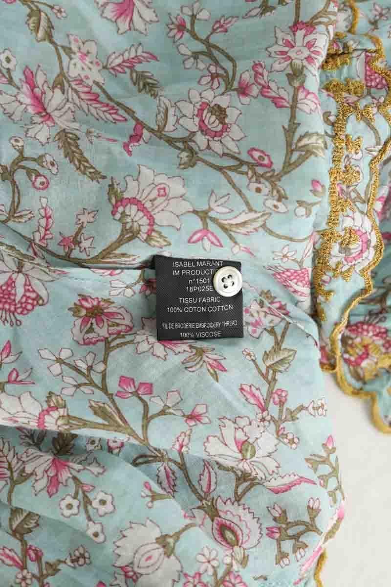 Cotton dress ISABEL MARANT ÉTOILE - SECONDE MAIN Blue