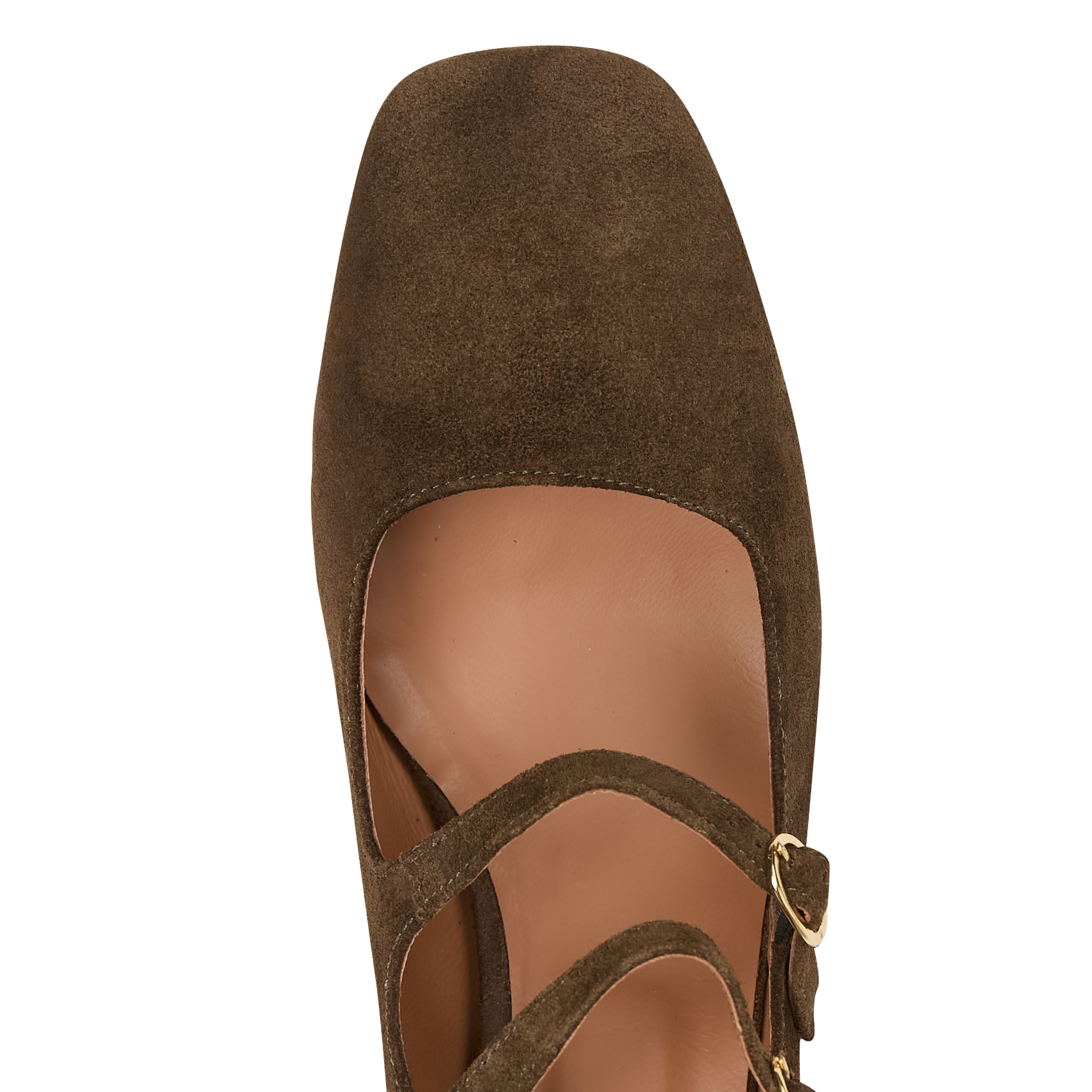 Baby's van suède leer MELLOW YELLOW Kaki