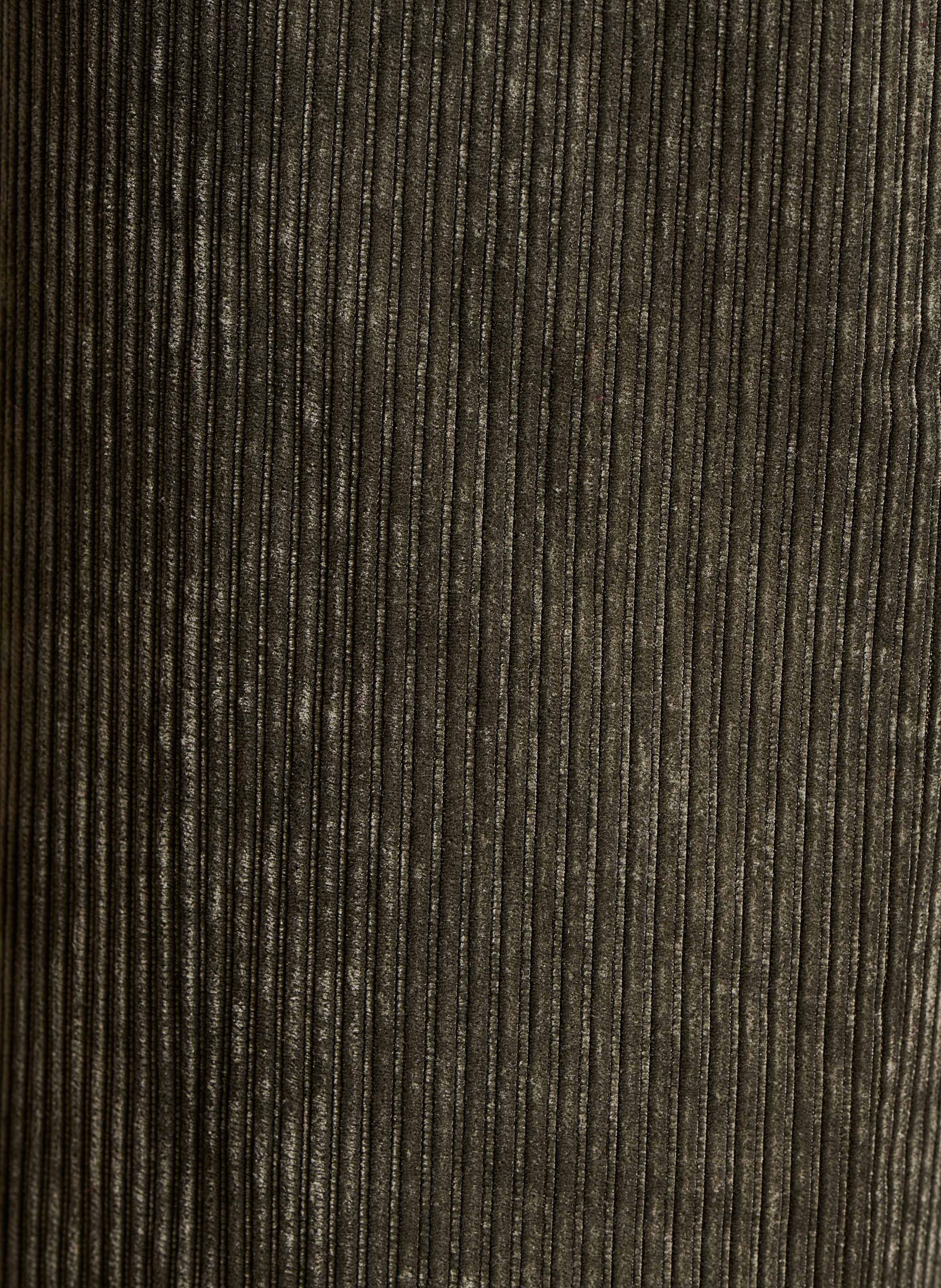 Cropped corduroy pants LA FEE MARABOUTEE Green