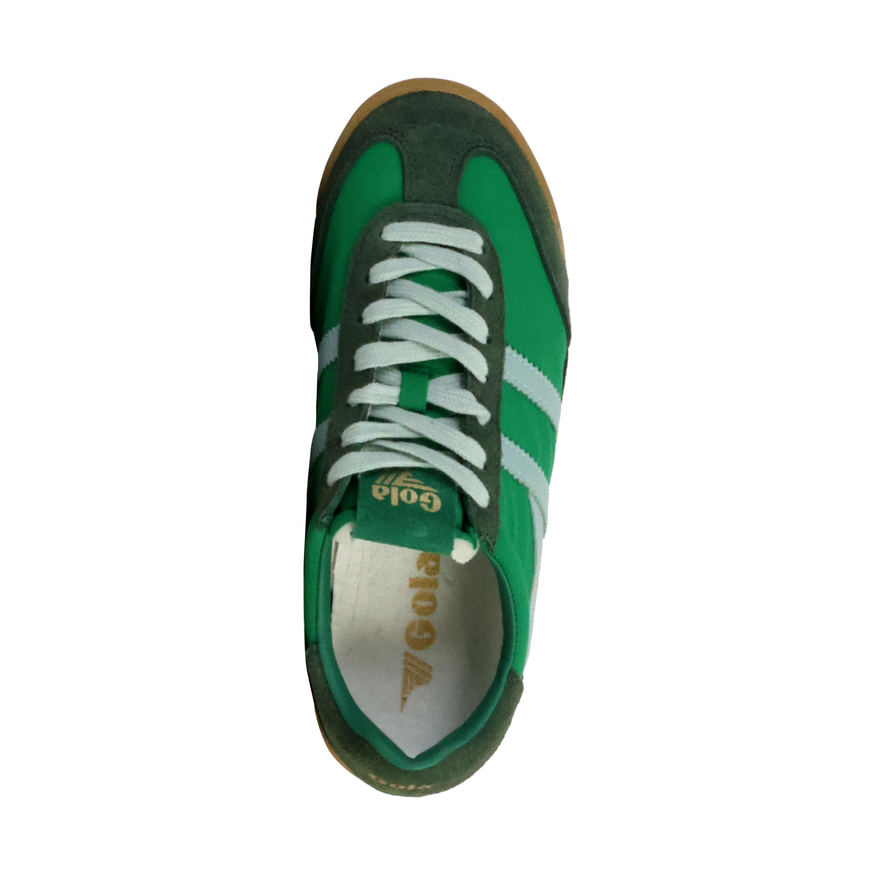 Firefly leather sneakers GOLA Green