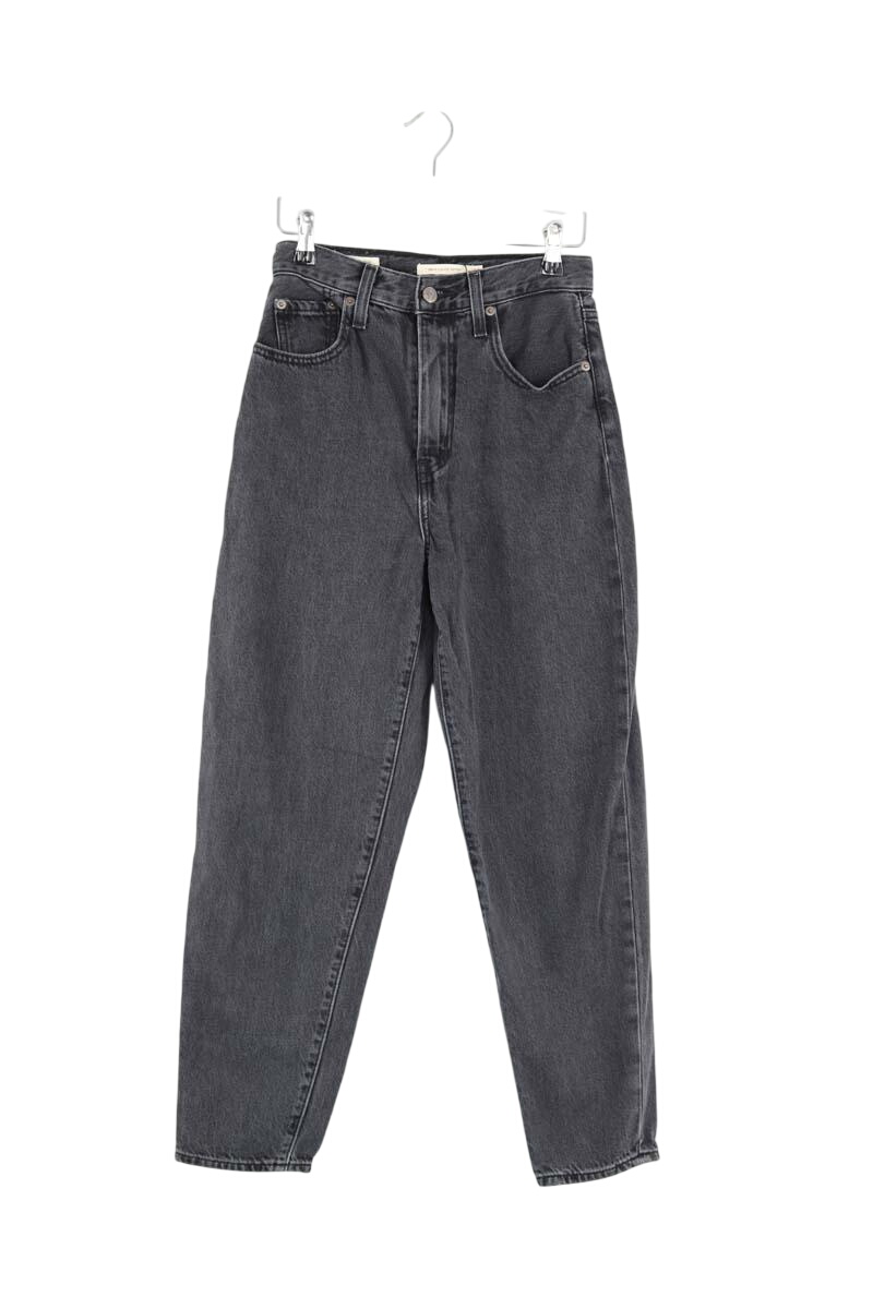 Cotton skinny jeans LEVI'S - Seconde main Black