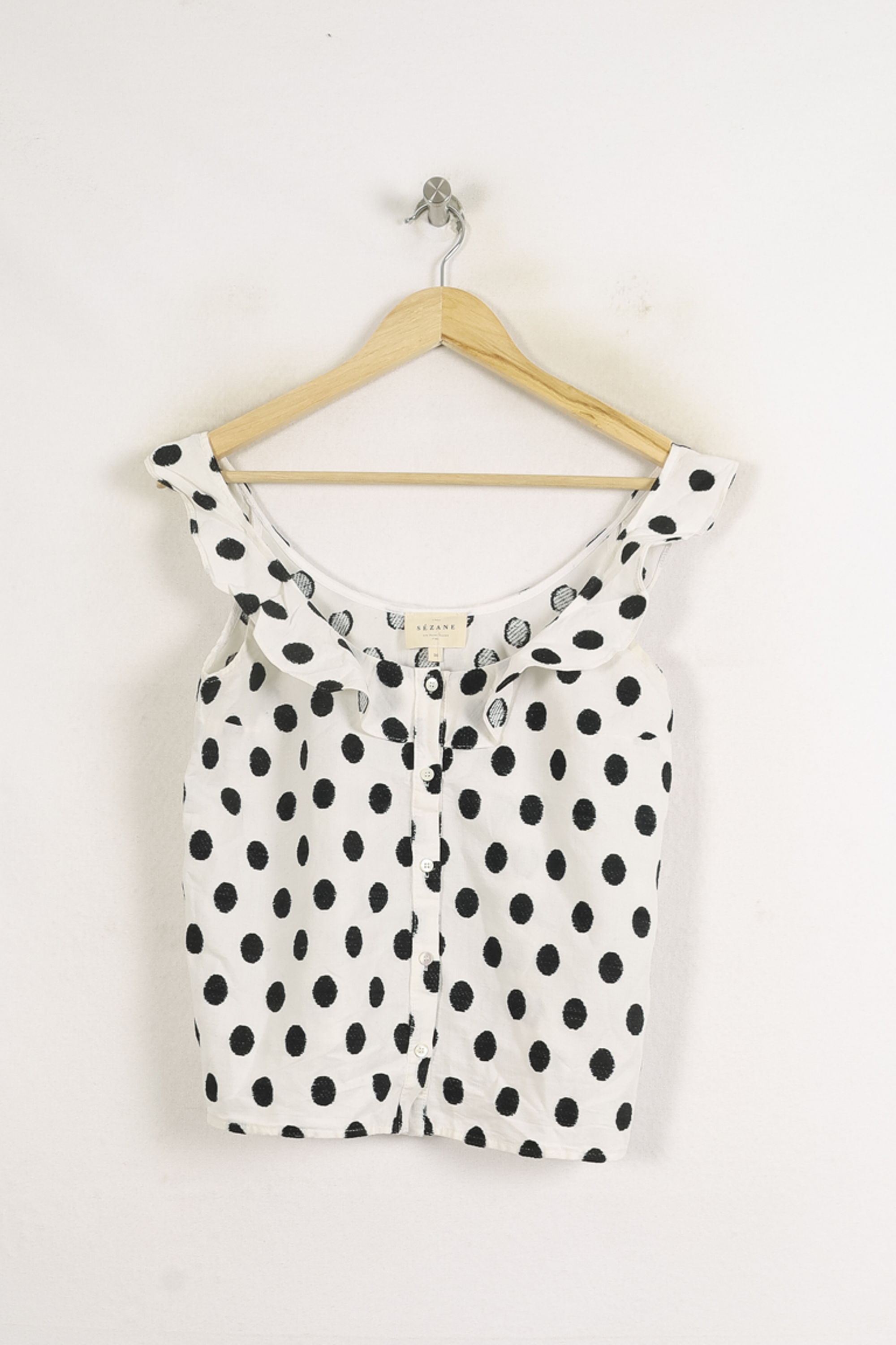 Top & tank top SEZANE - Seconde main White