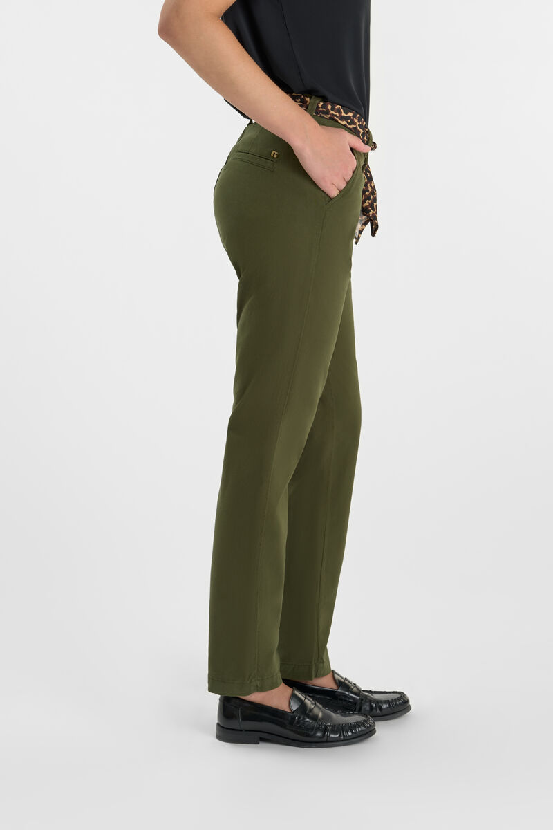 Carrot trousers LE TEMPS DES CERISES Green