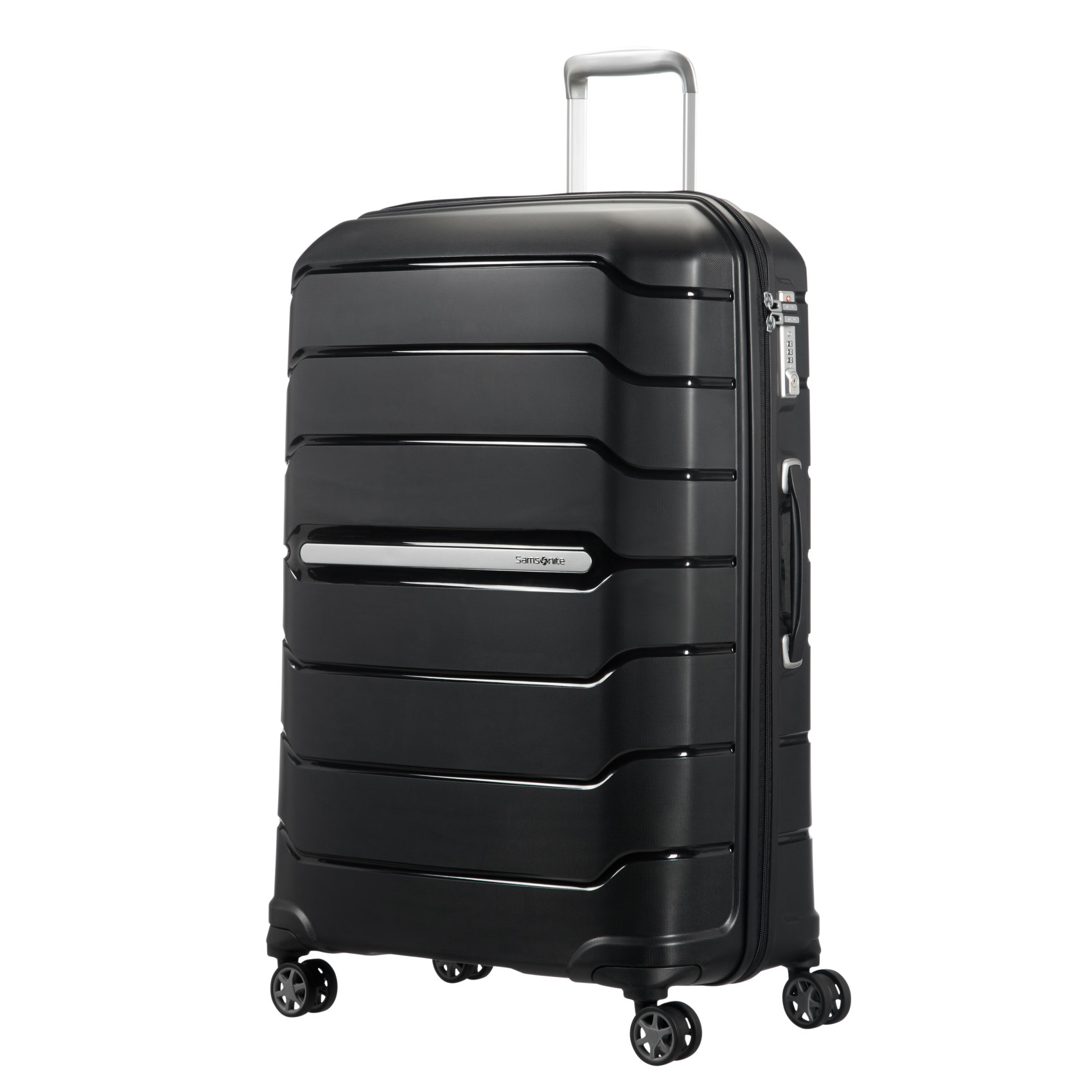 Large 4-wheel suitcase SAMSONITE Black