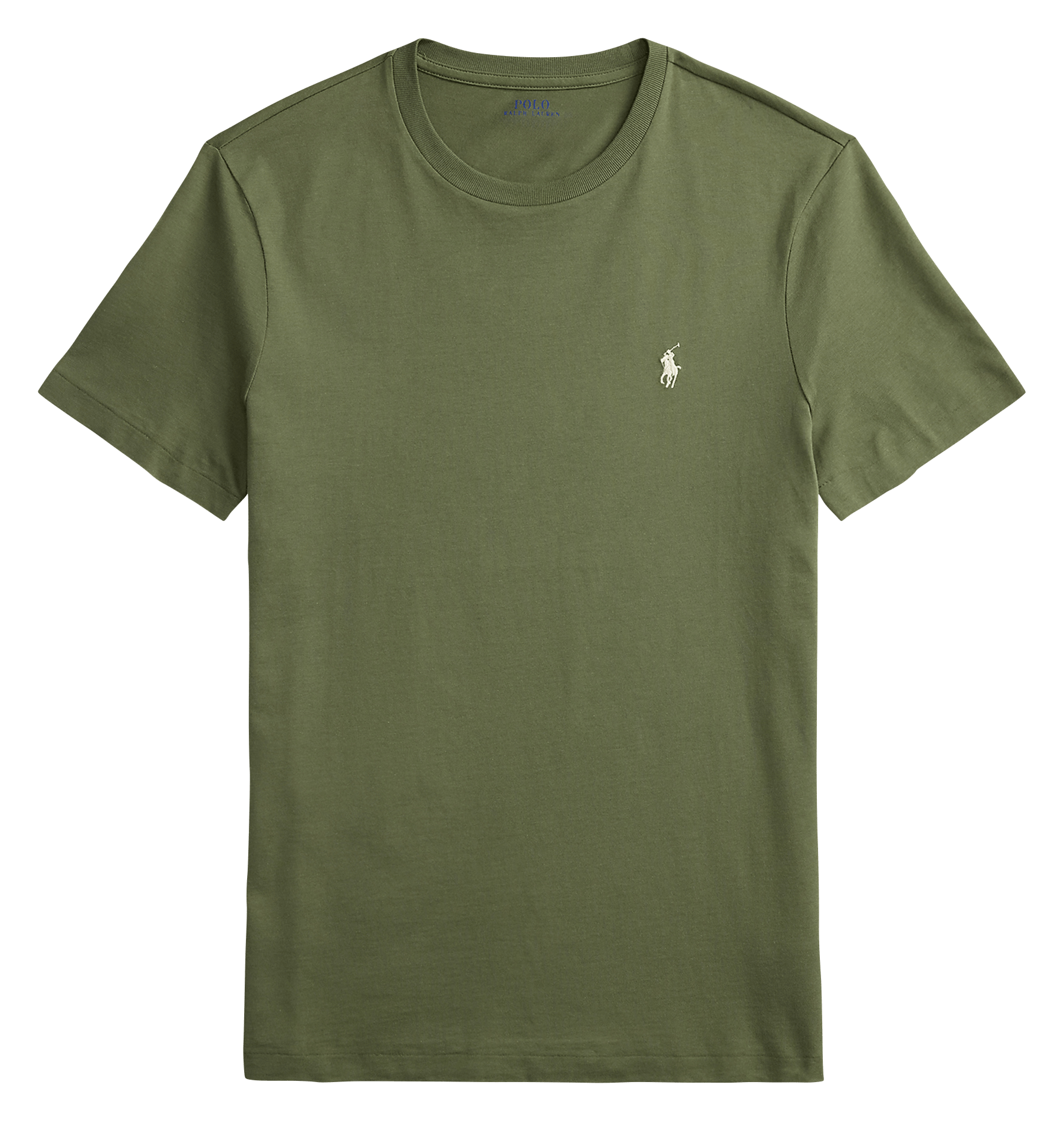 Slim-fit cotton T-shirt POLO RALPH LAUREN Green
