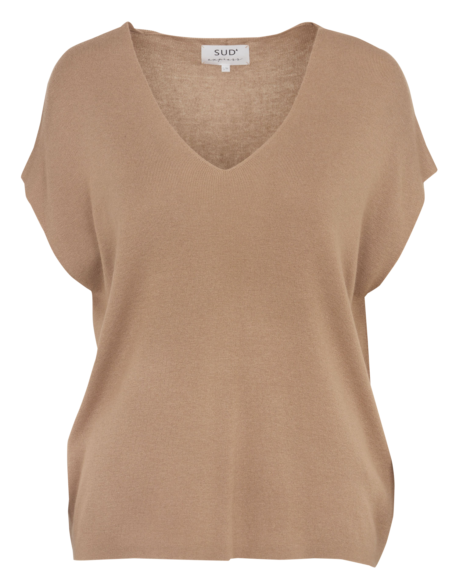 V-neck straight-cut sweater SUD EXPRESS