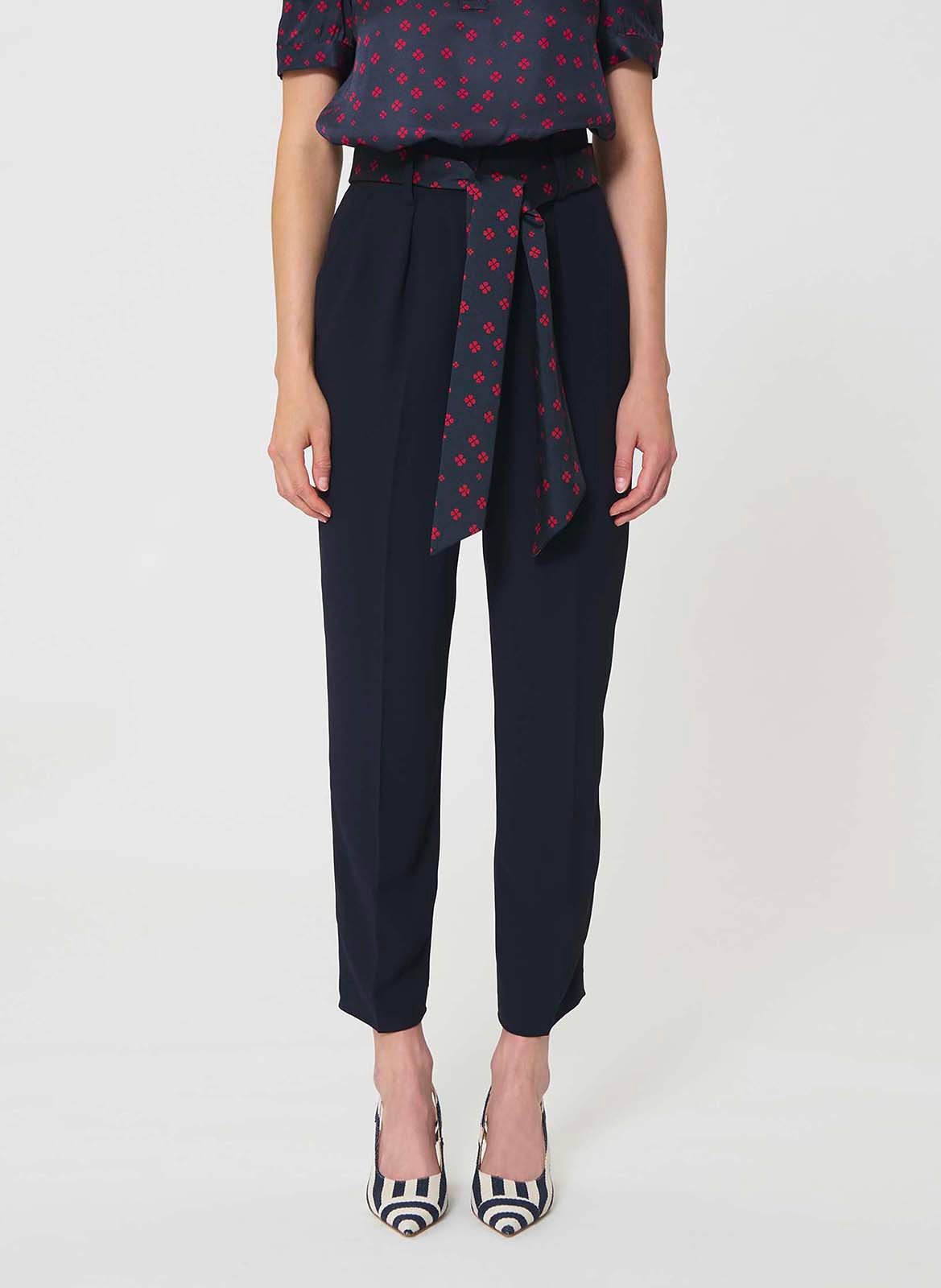 Plooi broek TARA JARMON Blauw