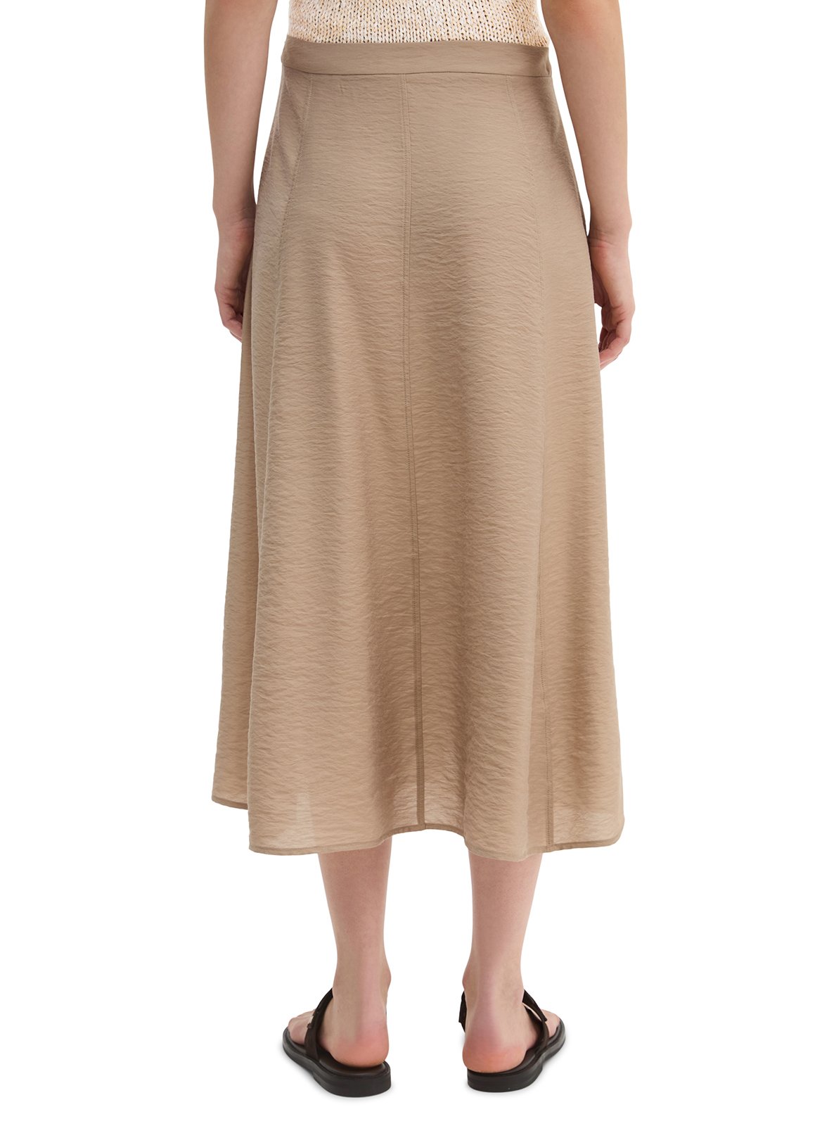Ausgestellter Midi-Rock MARC O'POLO Braun
