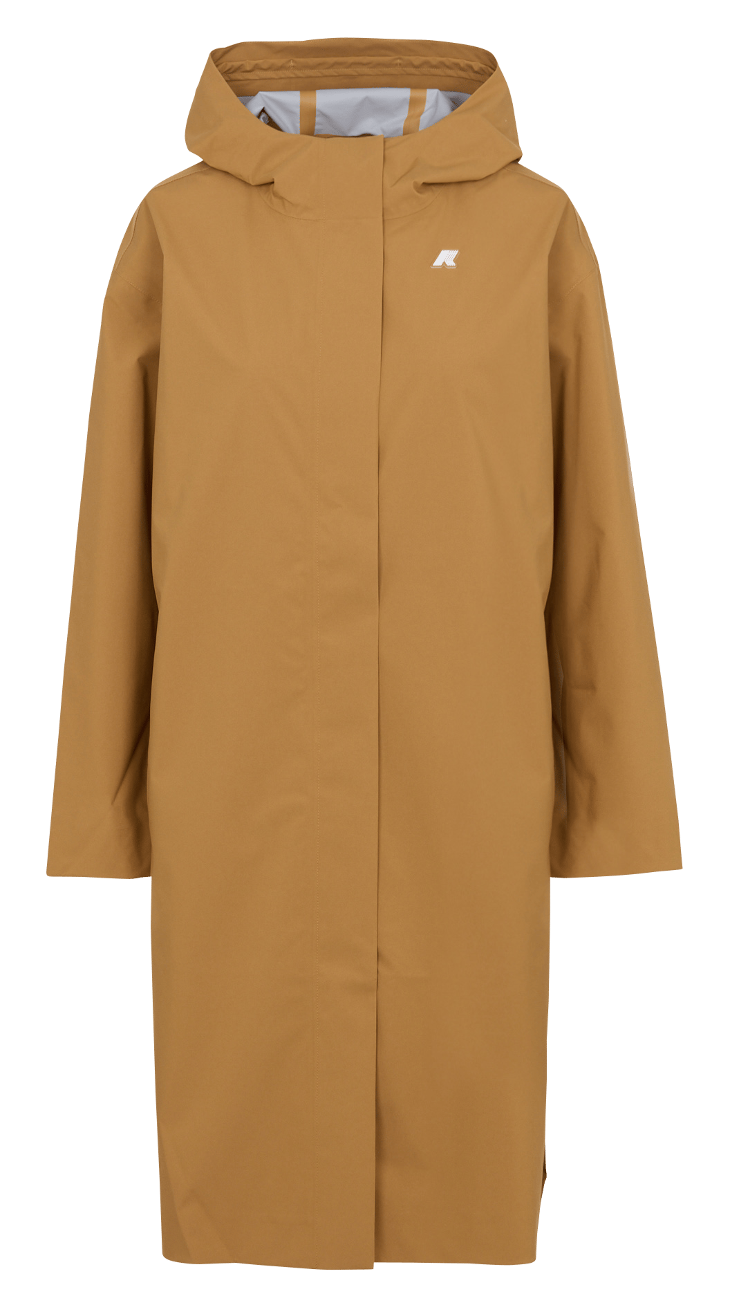 Parka à capuche K-WAY Marron