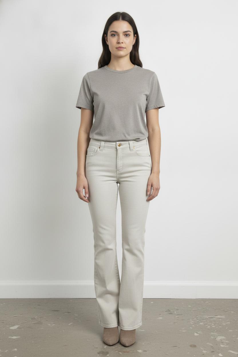 Jeans LEE - Seconde Main Beige