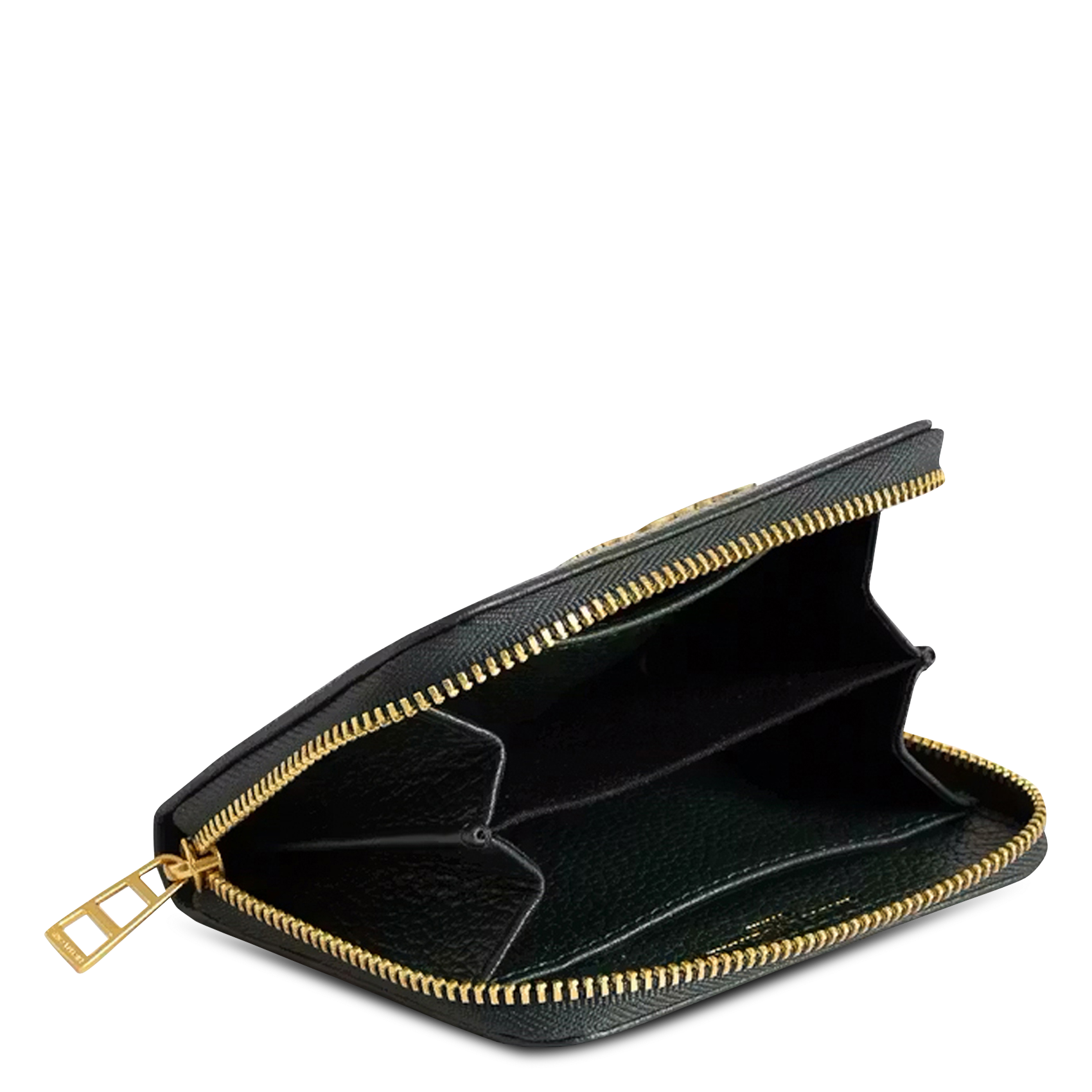 Portefeuille en cuir ZADIG&VOLTAIRE Vert