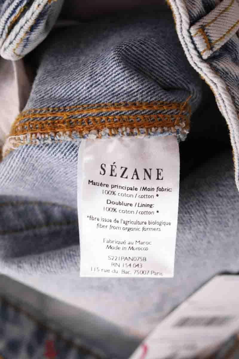 Jean droit SEZANE - Seconde main Bleu