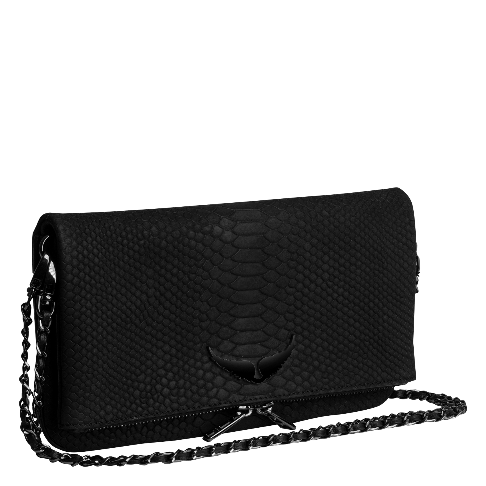 Leather shoulder bag ZADIG&VOLTAIRE Black