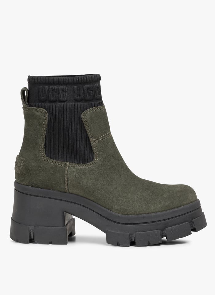 Ugg leather ankle boots womens deals