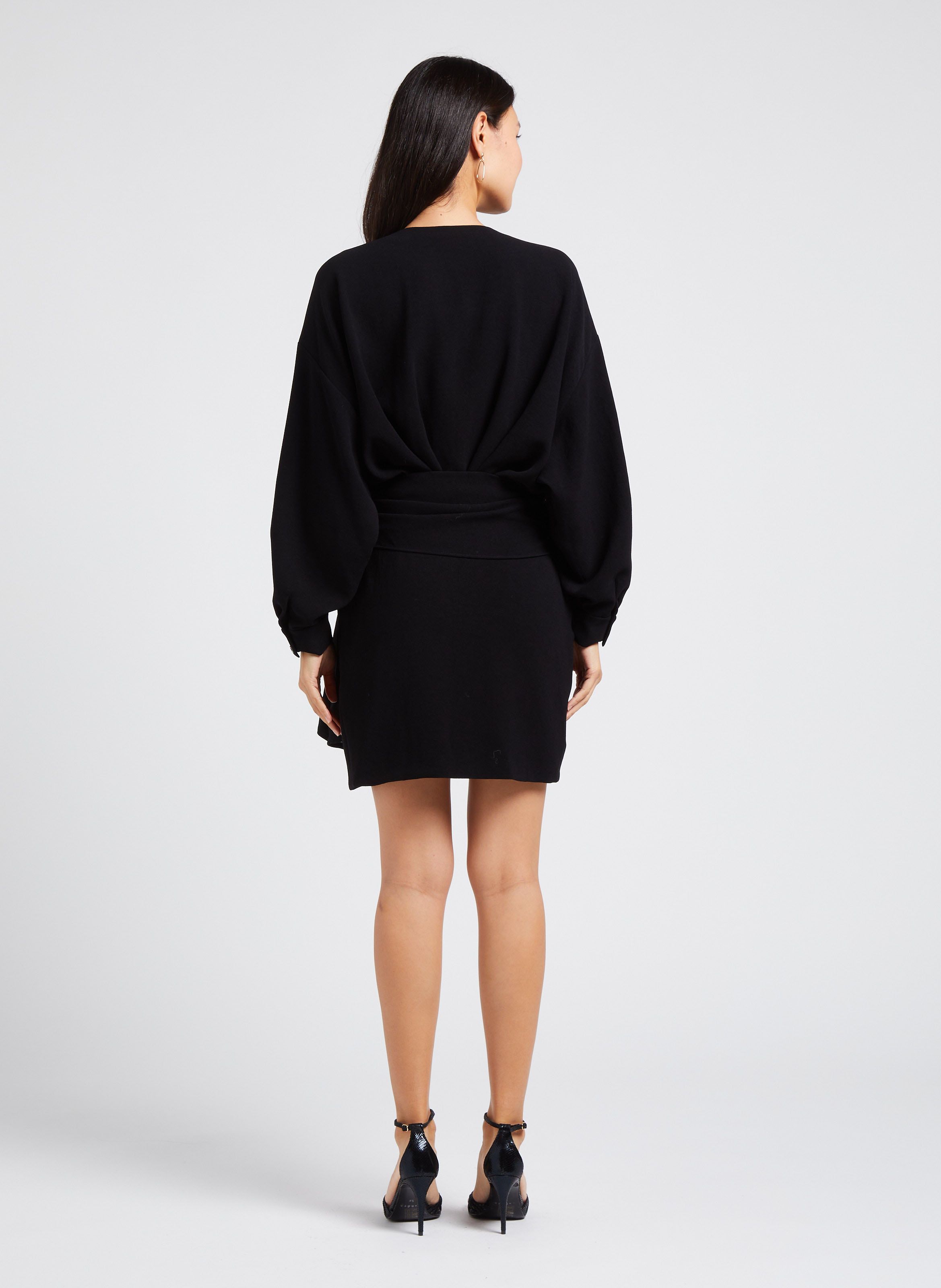 Robe Courte D collet V Marilou Black Iro Femme Place des