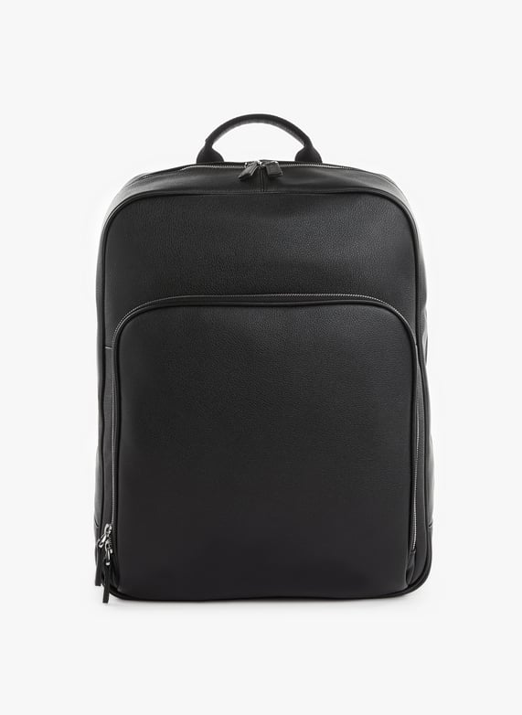 Mens black rucksack on sale