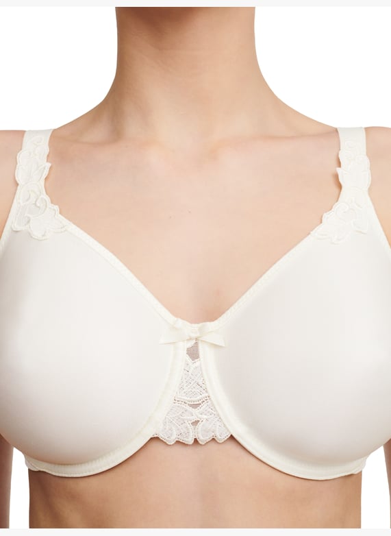 Moulded full-cup bra | White by CHANTELLE Moulded full-cup bra White