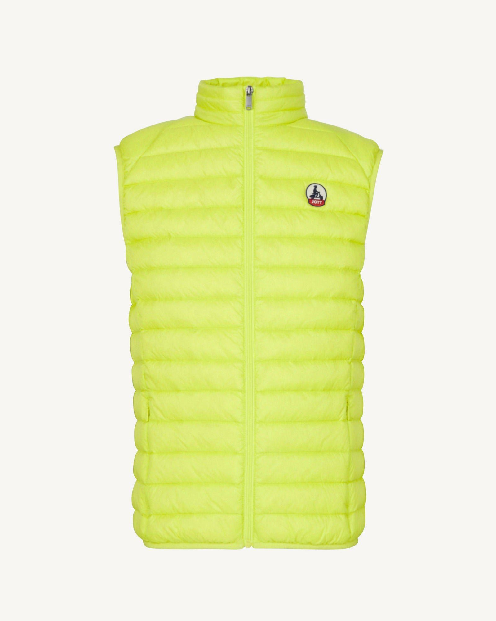Sleeveless puffer jacket Tom JOTT Green