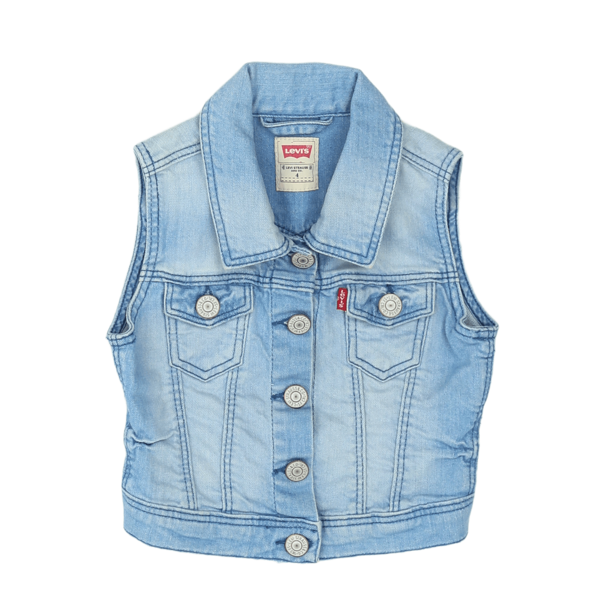 Blue denim jacket for children - 4 years LEVI'S - Seconde main Blue