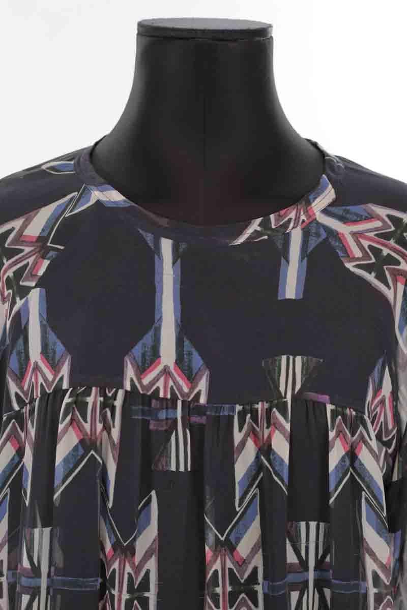 Silk dress ISABEL MARANT - Seconde Main Black