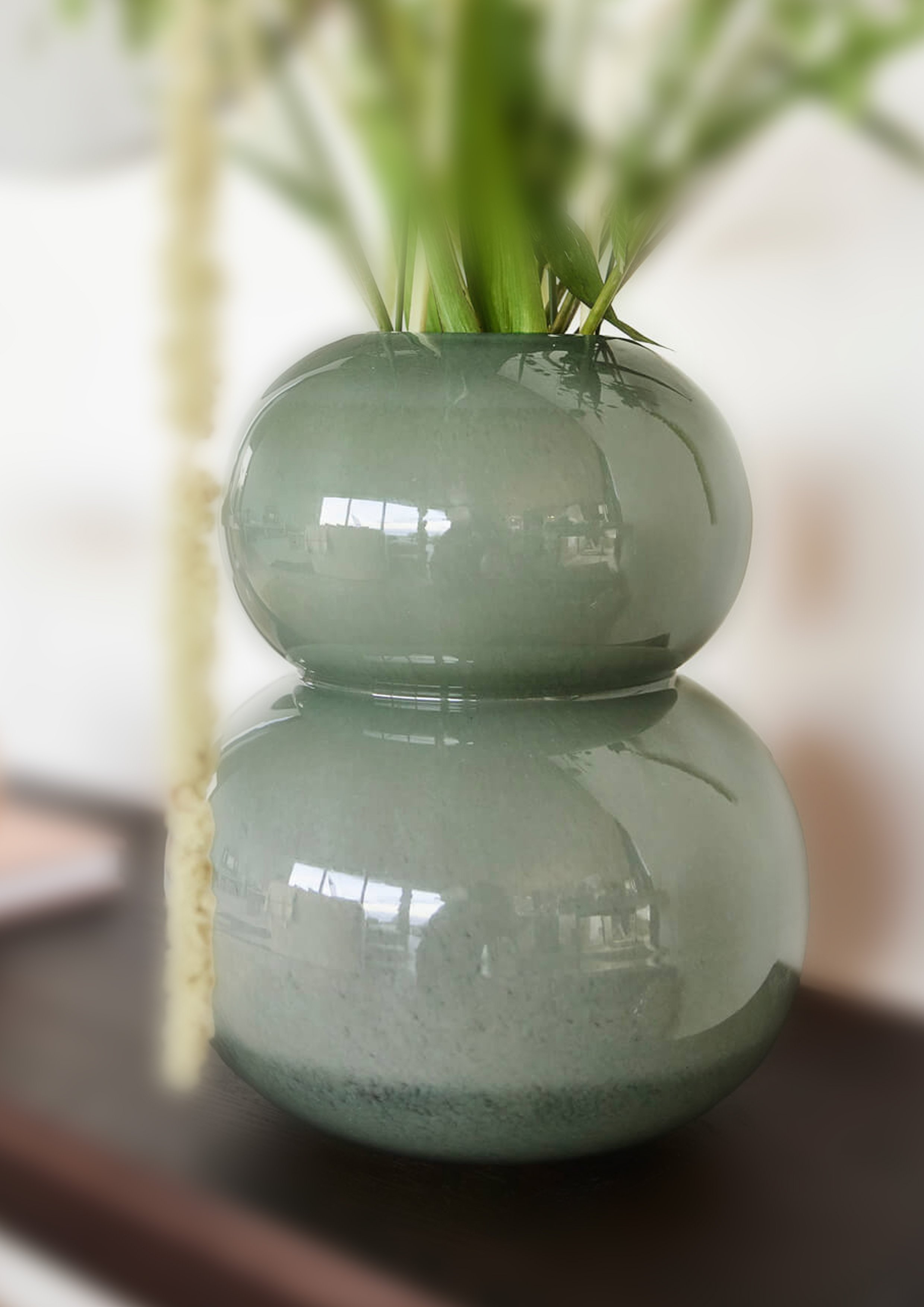 Glass vase OYOY LIVING DESIGN Green