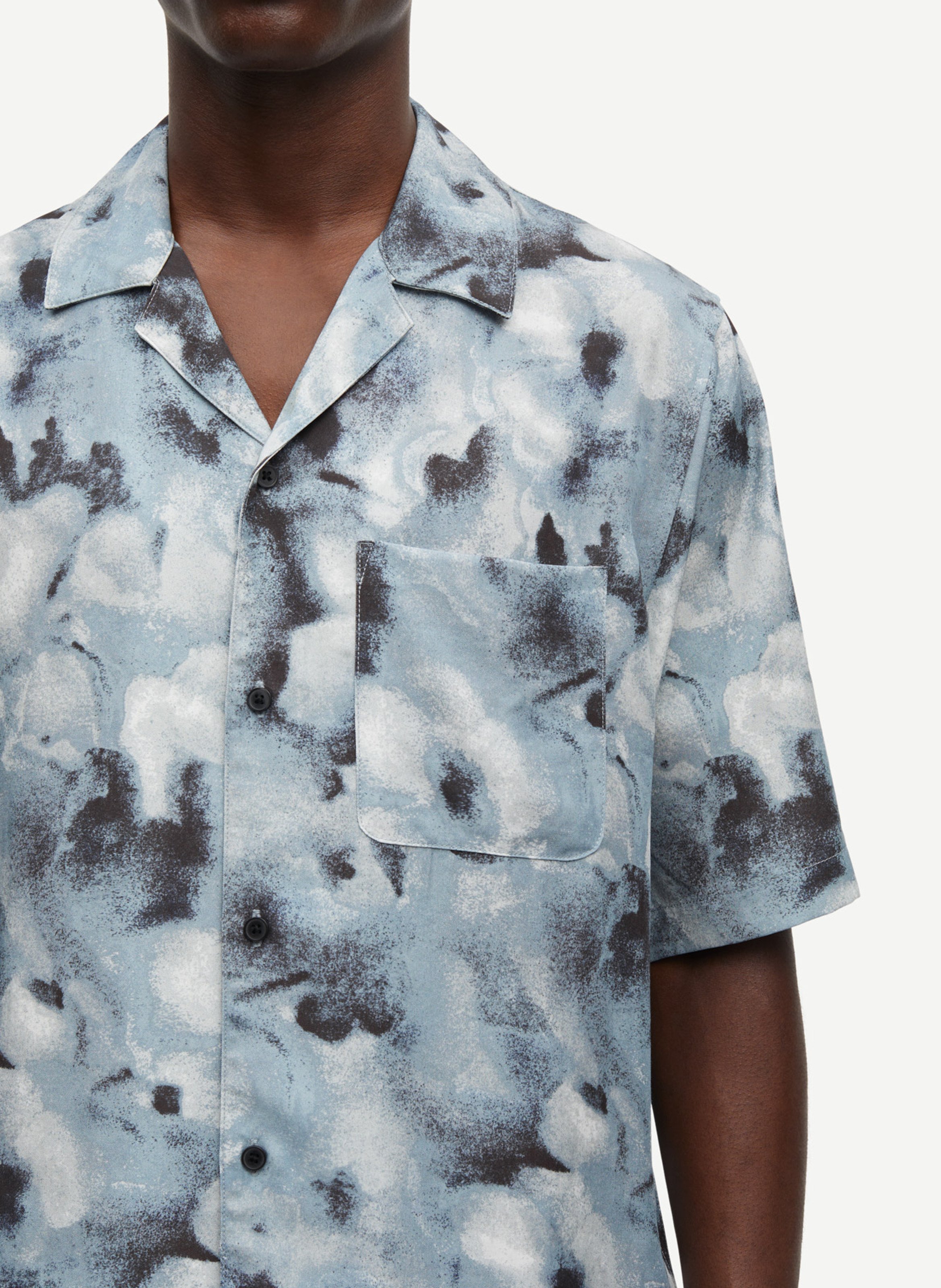 Chemise droite imprimée SAMSOE SAMSOE Multicolore