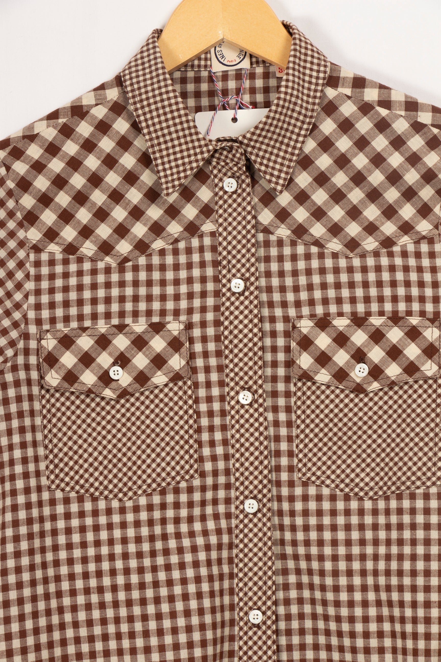 Chemise INES DE LA FRESSANGE - Seconde main Marron