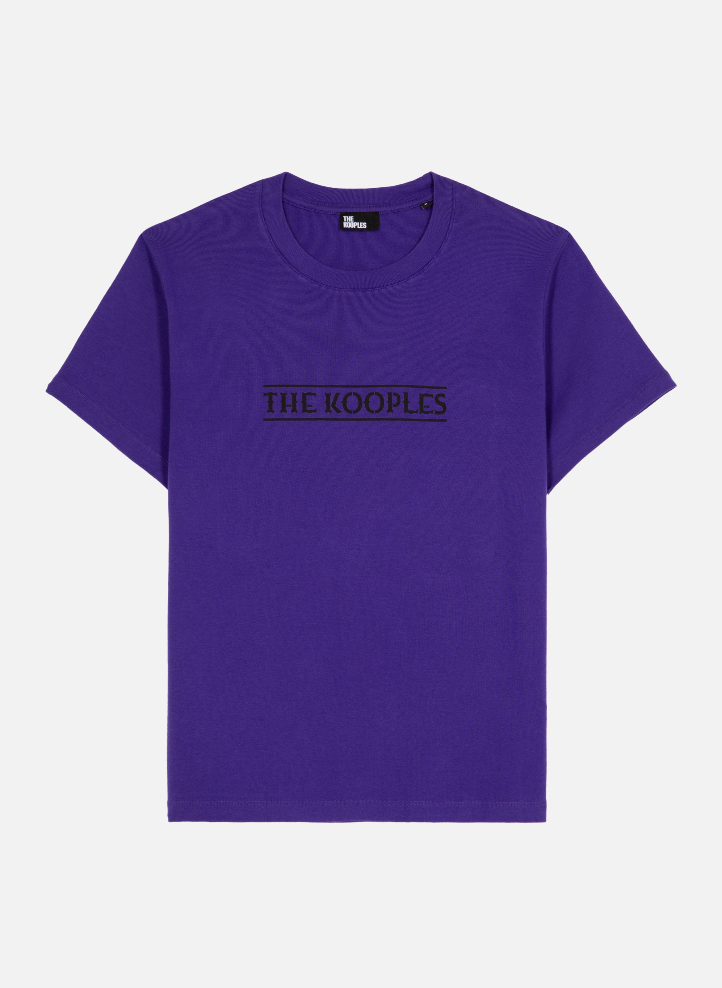 T-shirt with print THE KOOPLES Purple