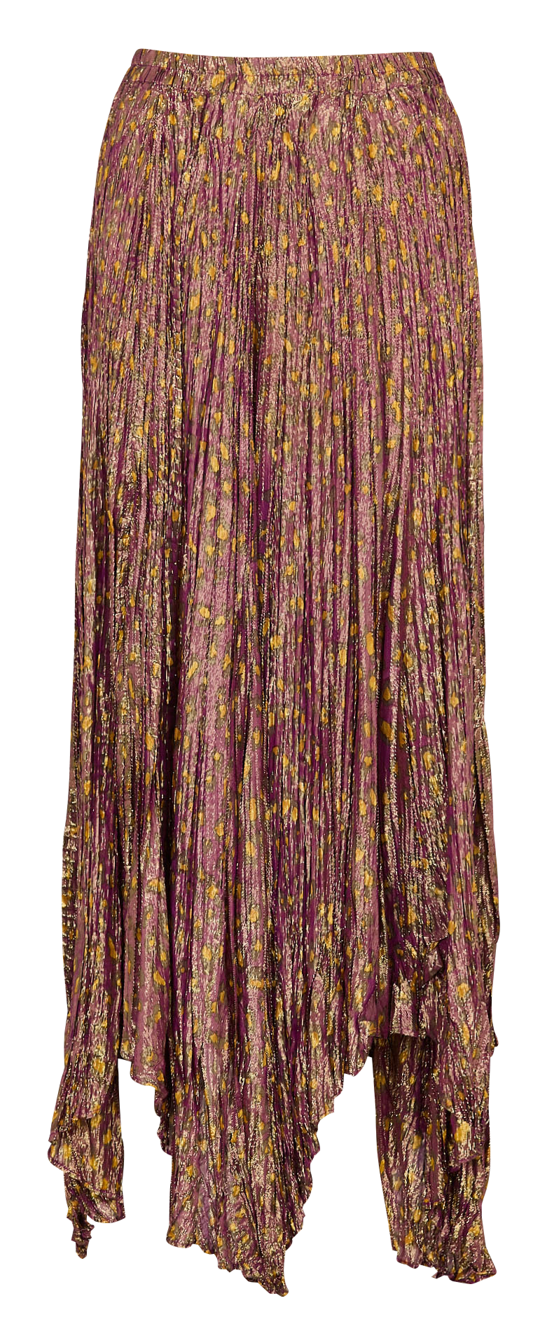 Jupe midi imprimée MES DEMOISELLES Violet