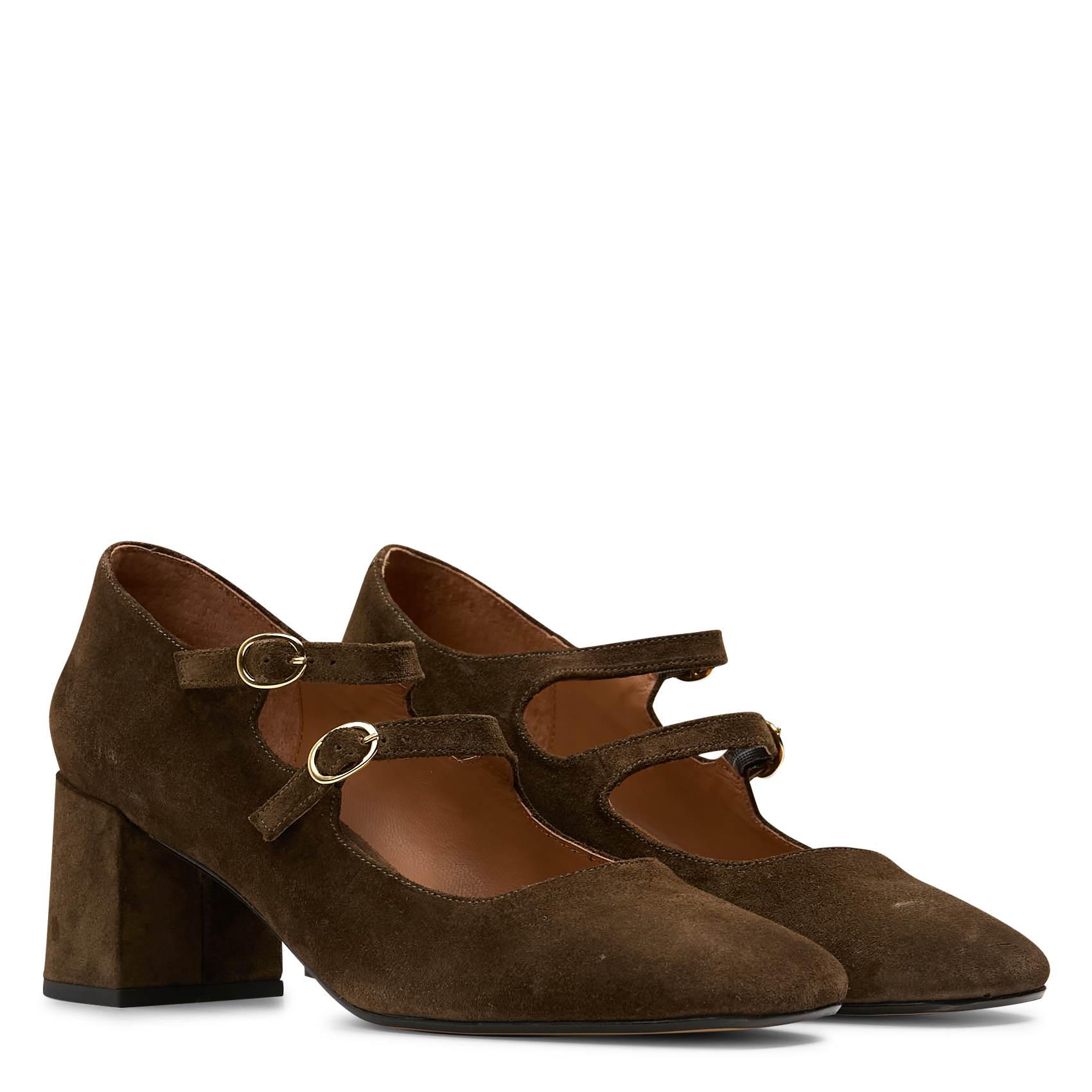 Baby's van suède leer MELLOW YELLOW Kaki