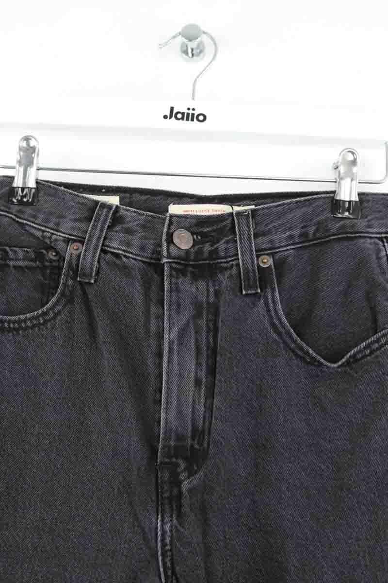 Cotton skinny jeans LEVI'S - Seconde main Black