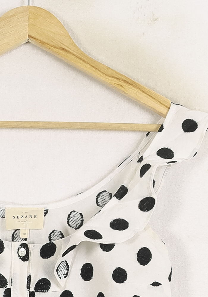 Top & tank top SEZANE - Seconde main White