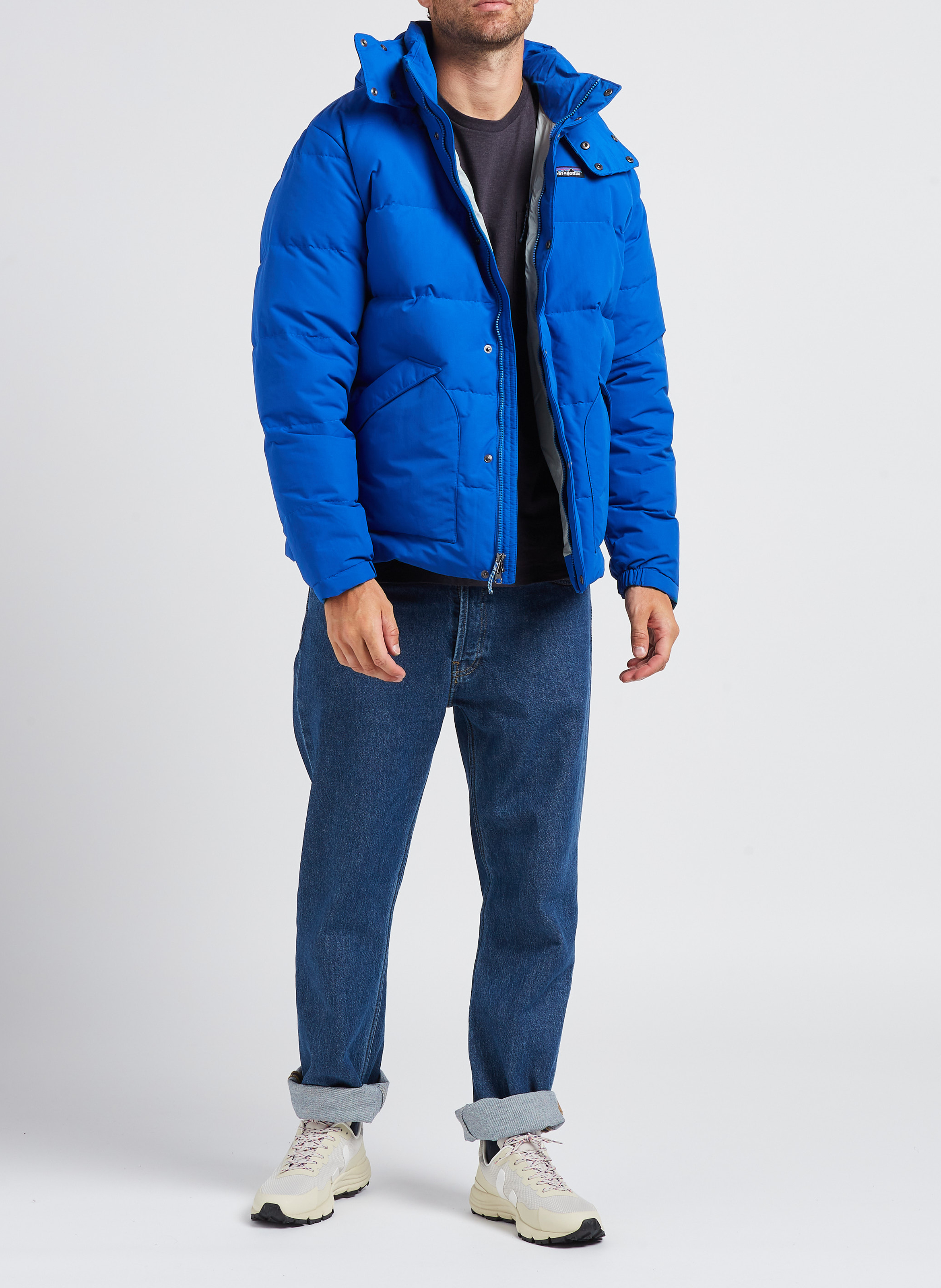 Baskets plates en mesh VEJA Blanc