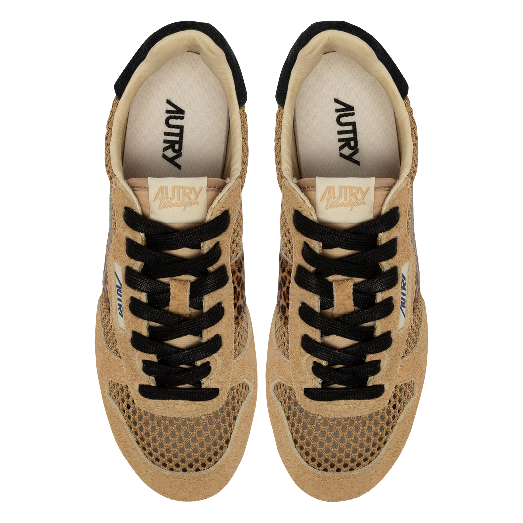 Baskets basses à lacets AUTRY Multicolore