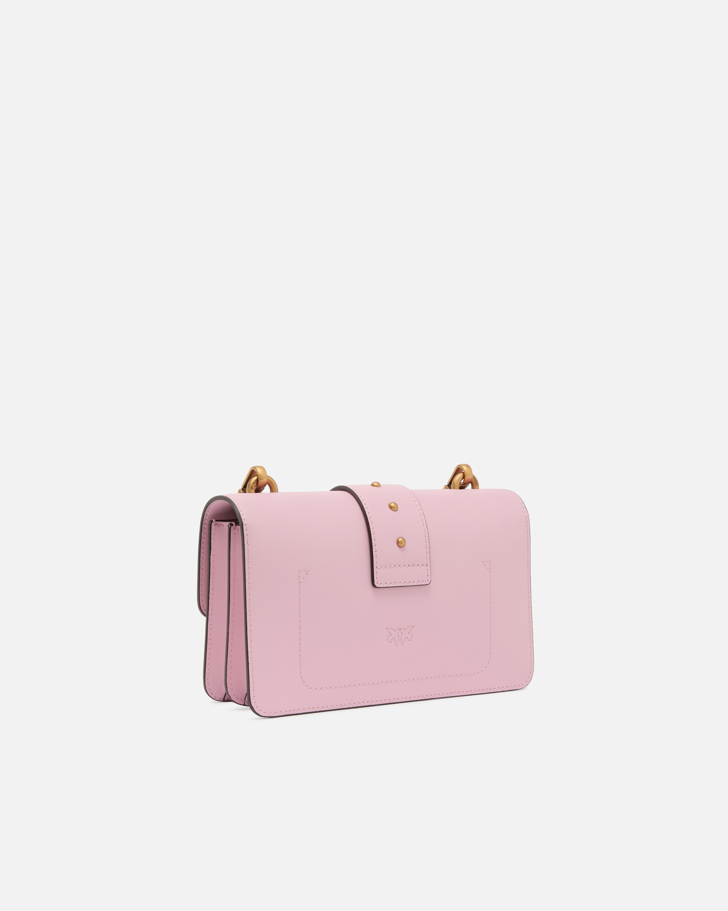 Small Love Bag One leather shoulder bag Pink