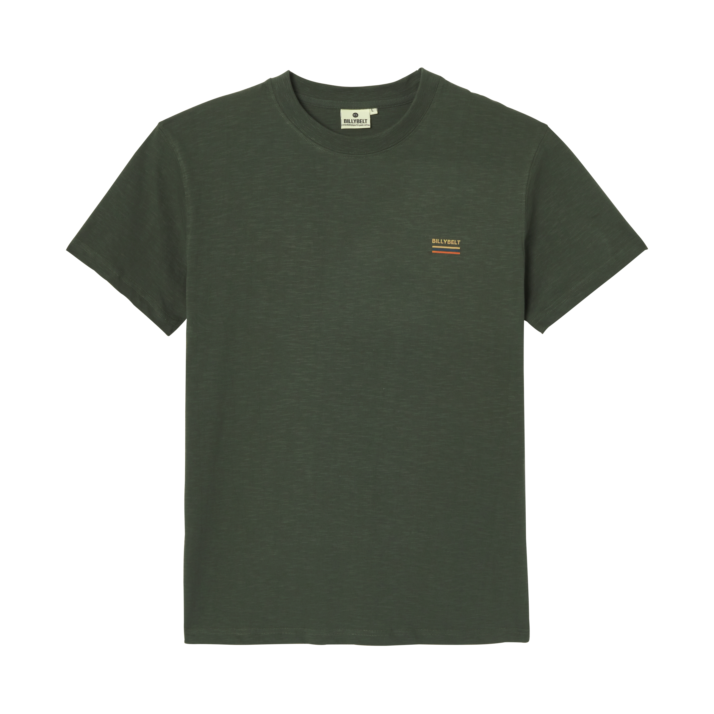 Organic cotton roadtrip T-shirt BILLYBELT Khaki