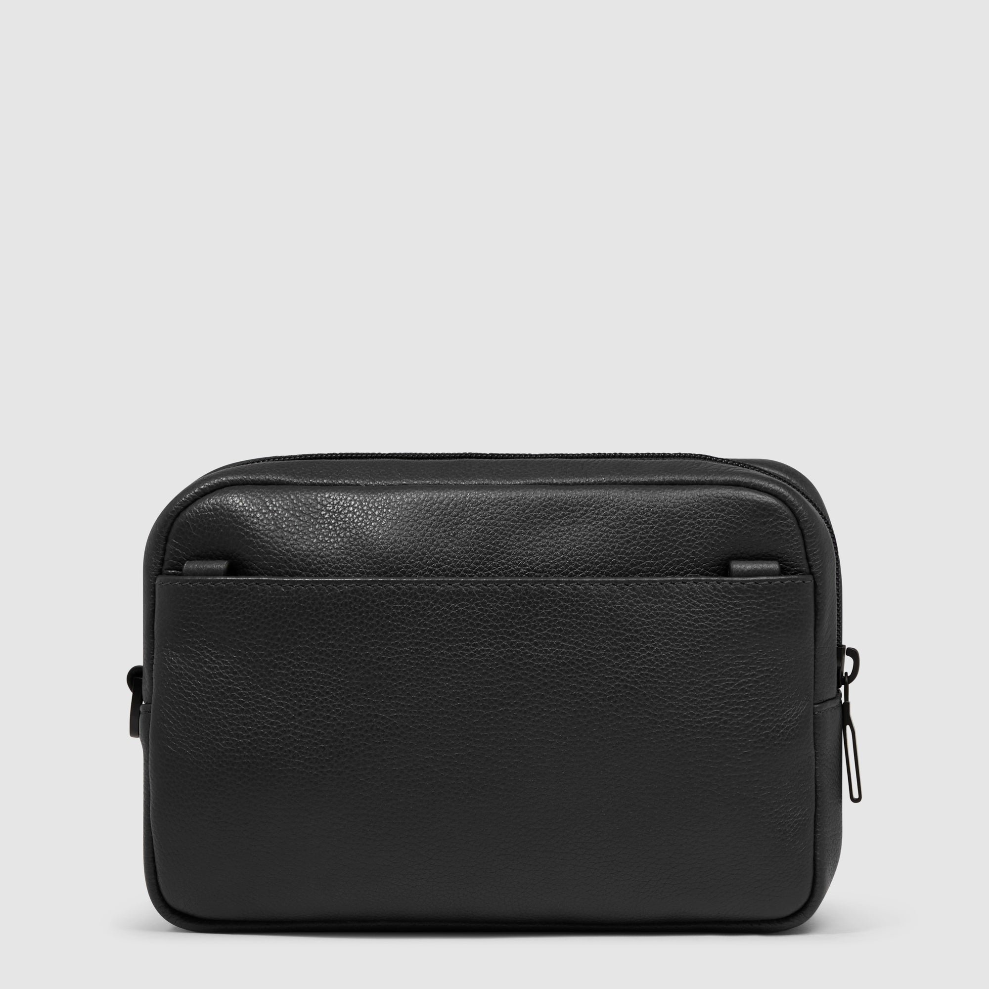 Clutch with removable shoulder strap PIQUADRO Black