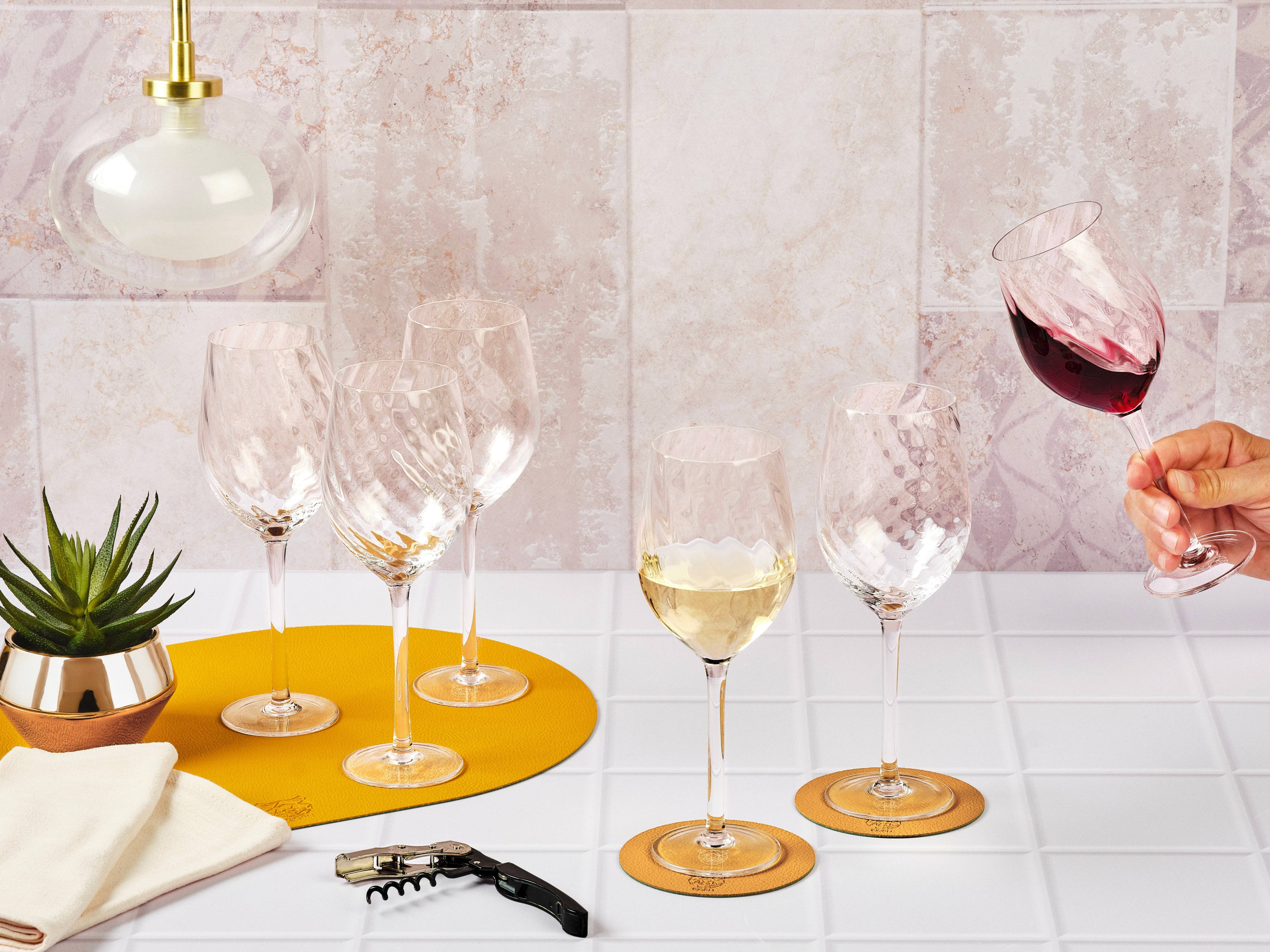 Verre à pied 36cl sten - 6 pièces BJORN Transparent