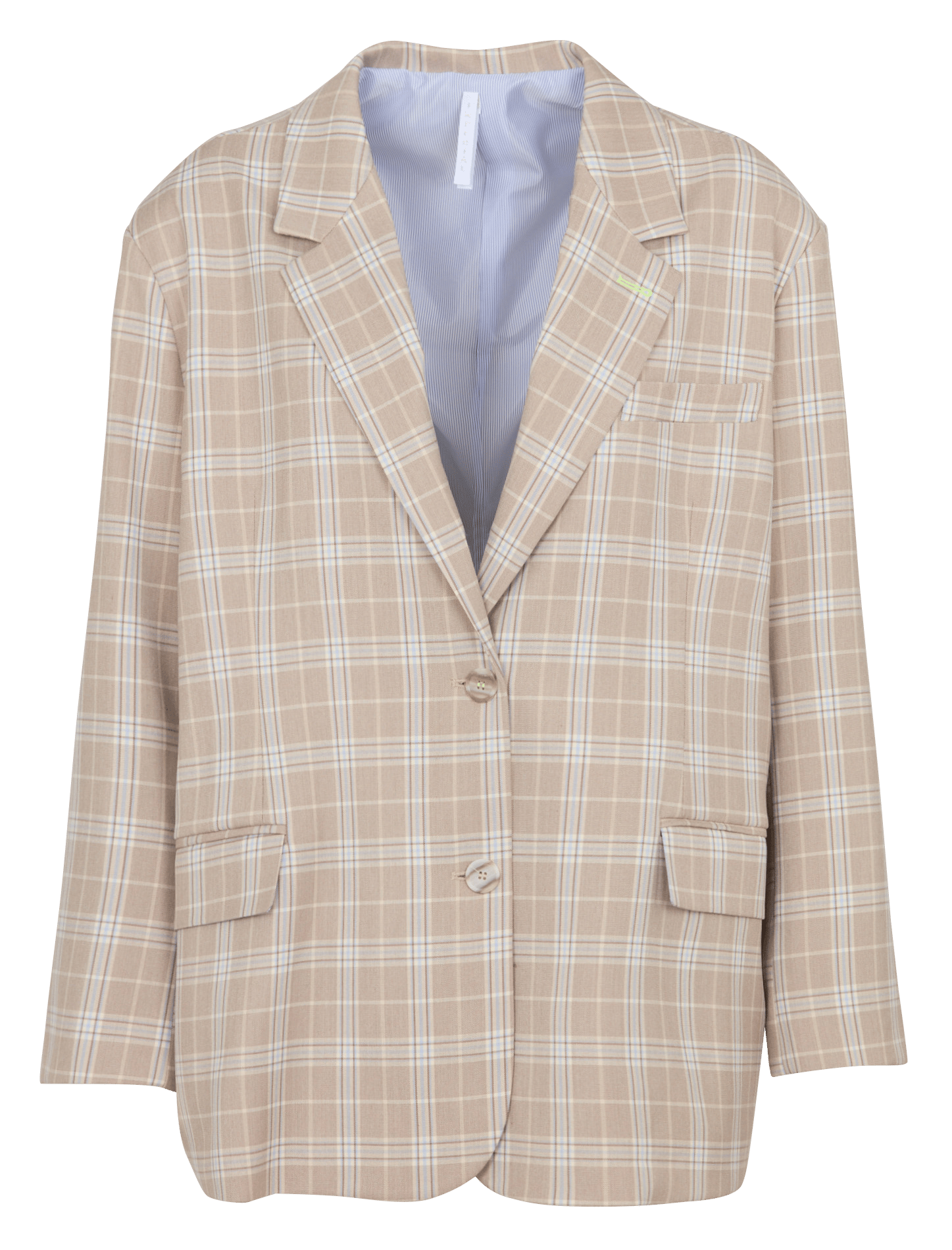 Blazer met ruitjes IMPERIAL Beige