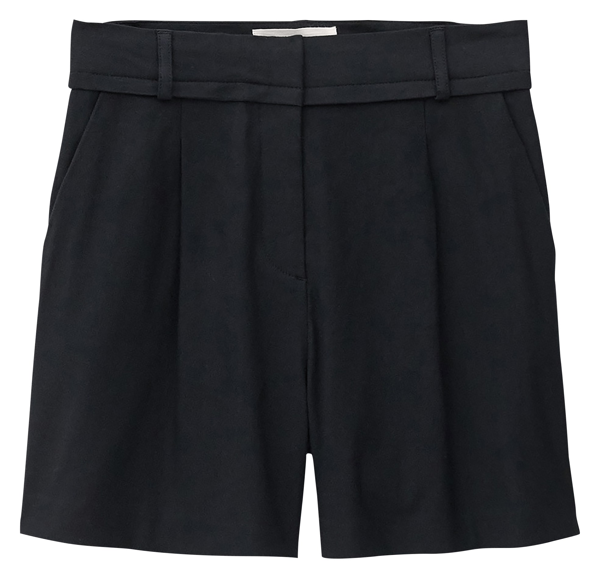 Short droit en lin BA&SH Bleu