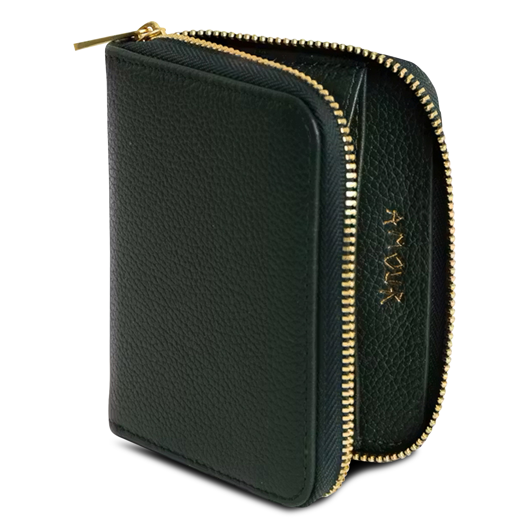Portefeuille en cuir ZADIG&VOLTAIRE Vert
