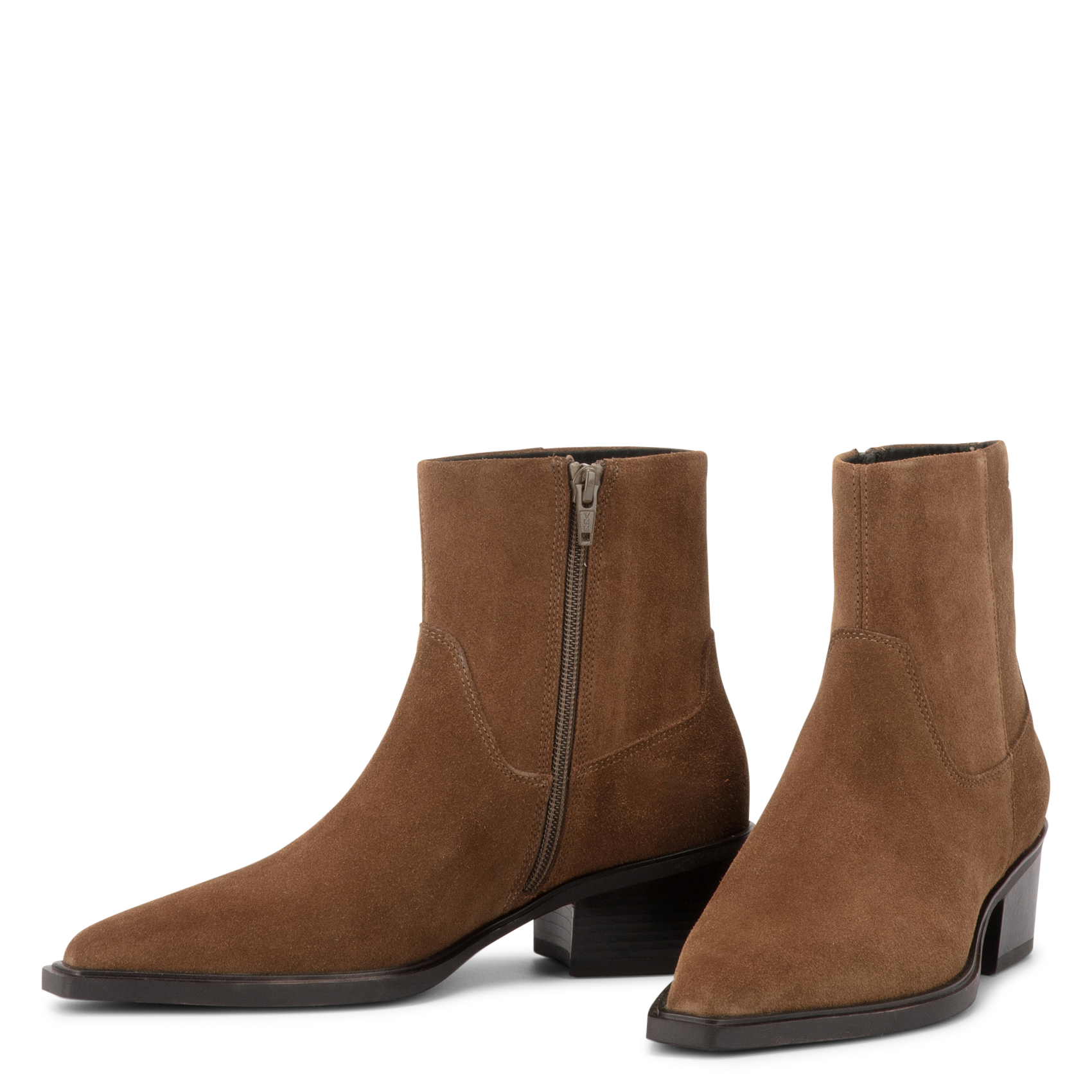 Suede ankle boots VAGABOND Brown