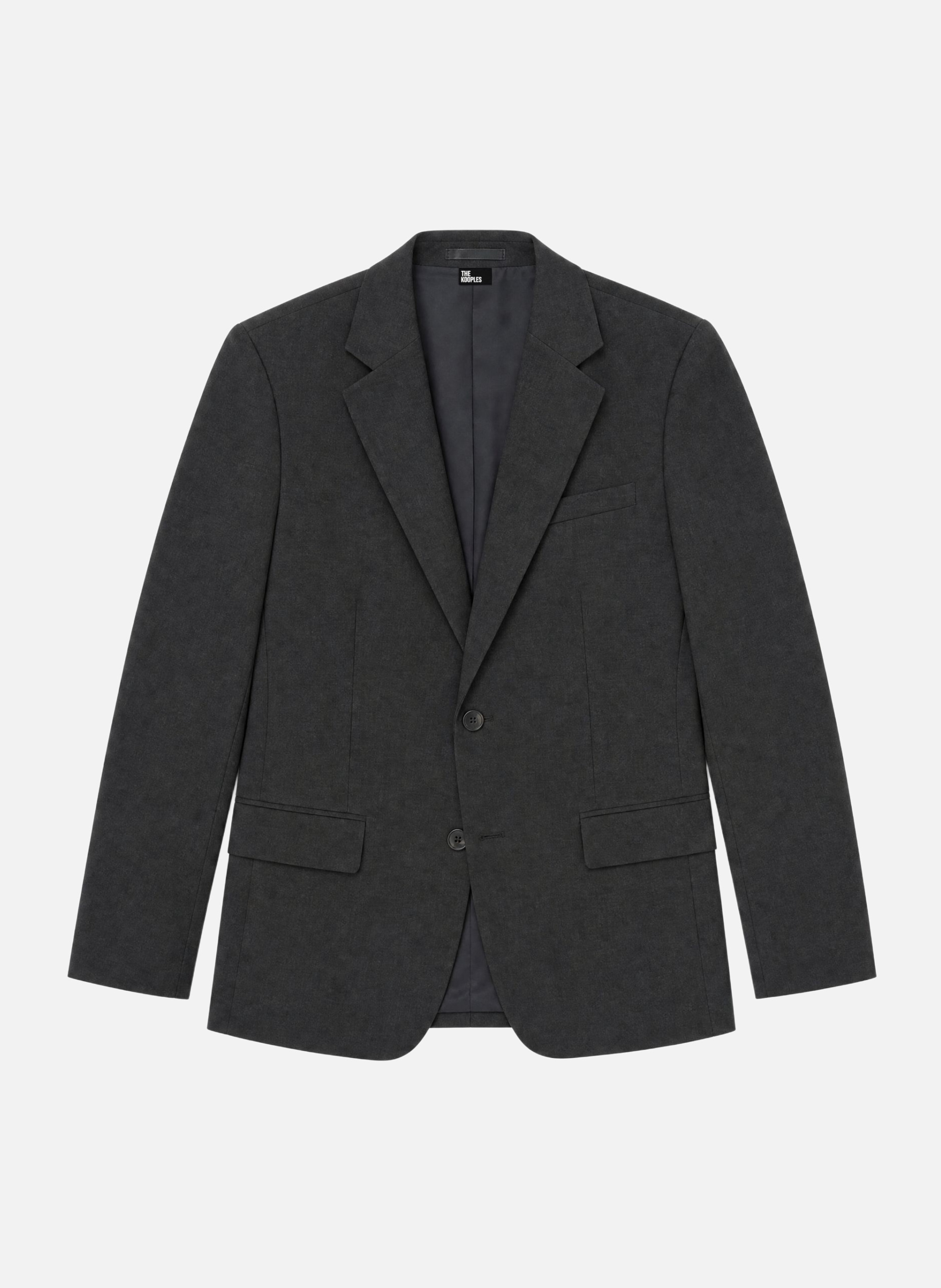 Navy wool suit jacket THE KOOPLES Grey