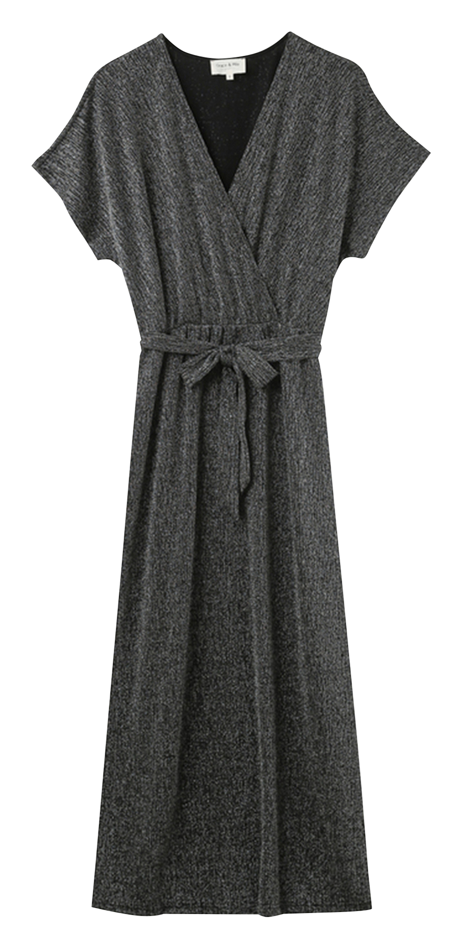 Robe longue GRACE ET MILA Gris