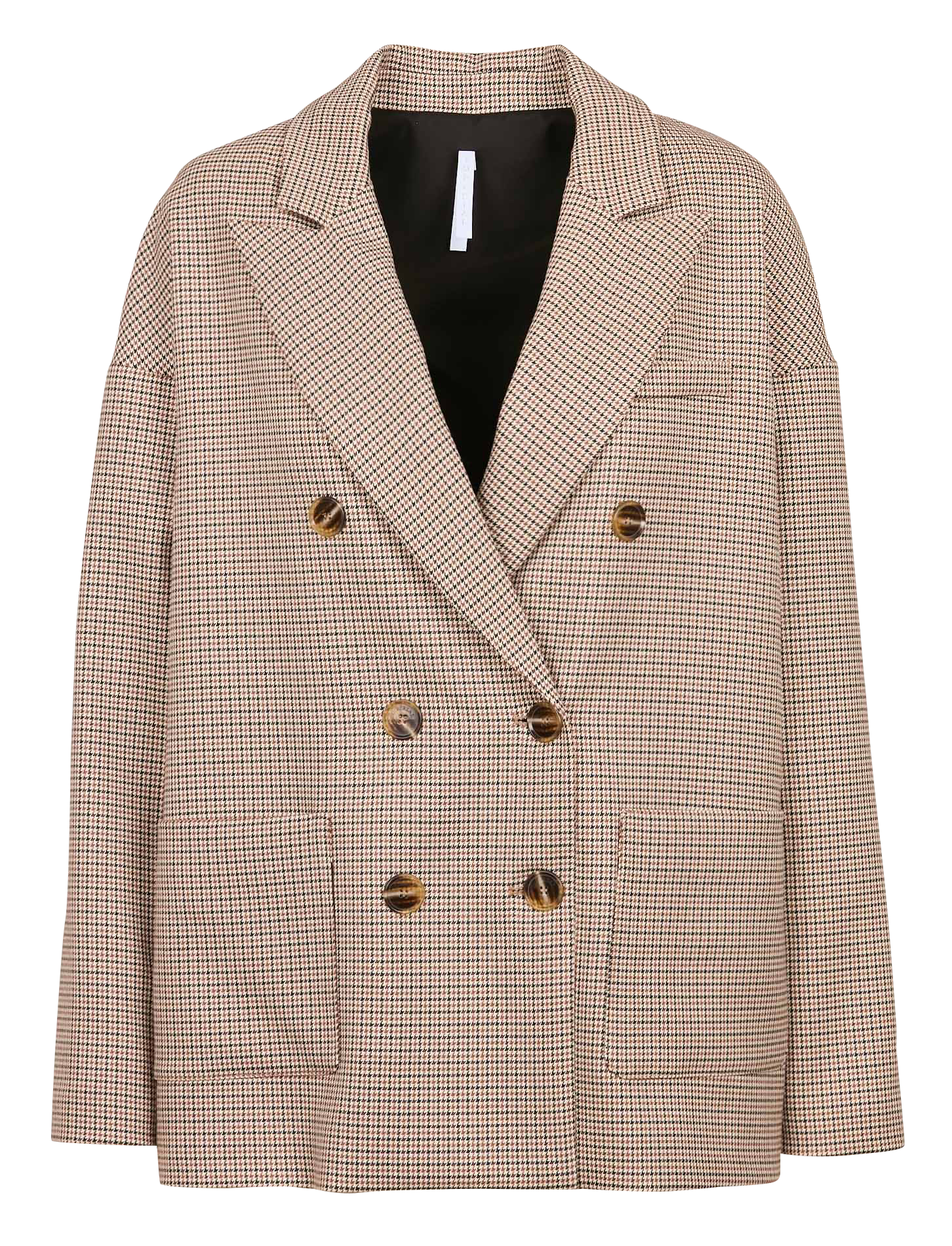 Oversized printed blazer IMPERIAL Beige
