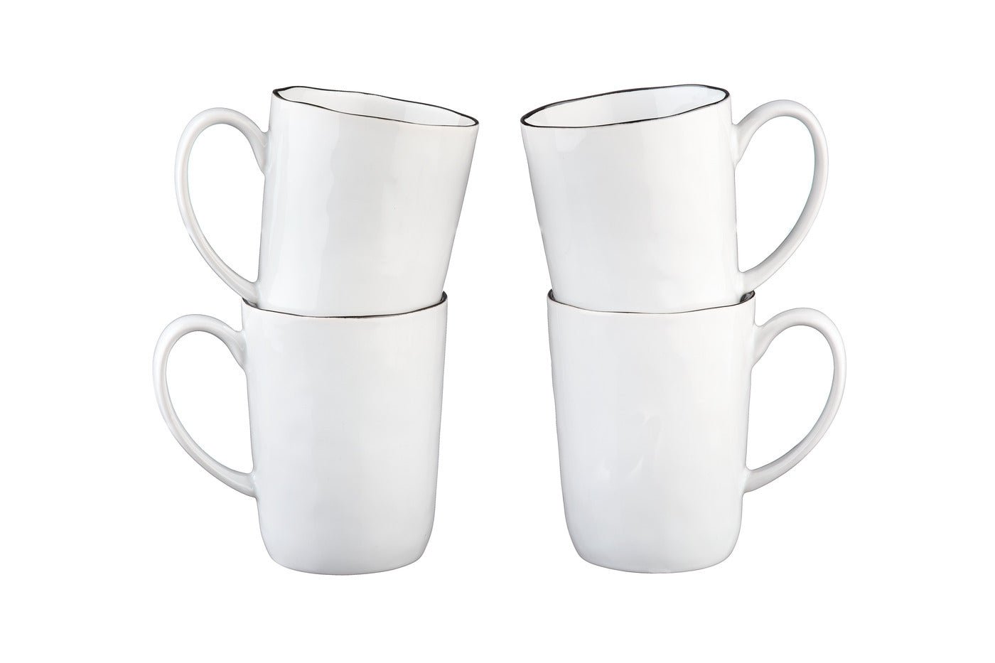Pure Mug 40cl - Set of 4 - Snow White BJORN White