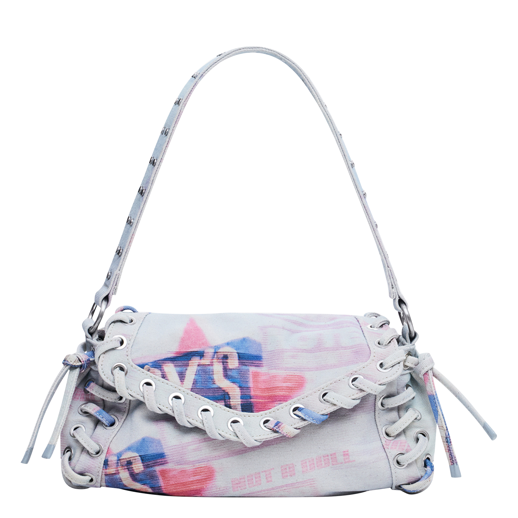 Desigual Tasche WeiÃŸ Mit Punkten Desigual Schultertasche